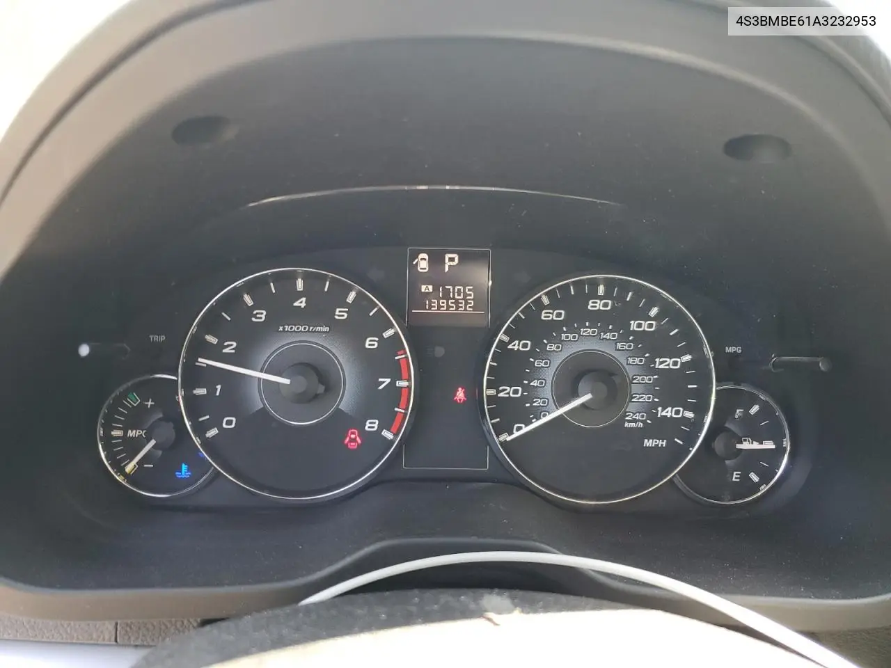 2010 Subaru Legacy 2.5I Premium VIN: 4S3BMBE61A3232953 Lot: 56013355