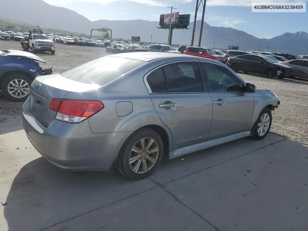 2010 Subaru Legacy 2.5I Premium VIN: 4S3BMCG68A3238459 Lot: 56607225