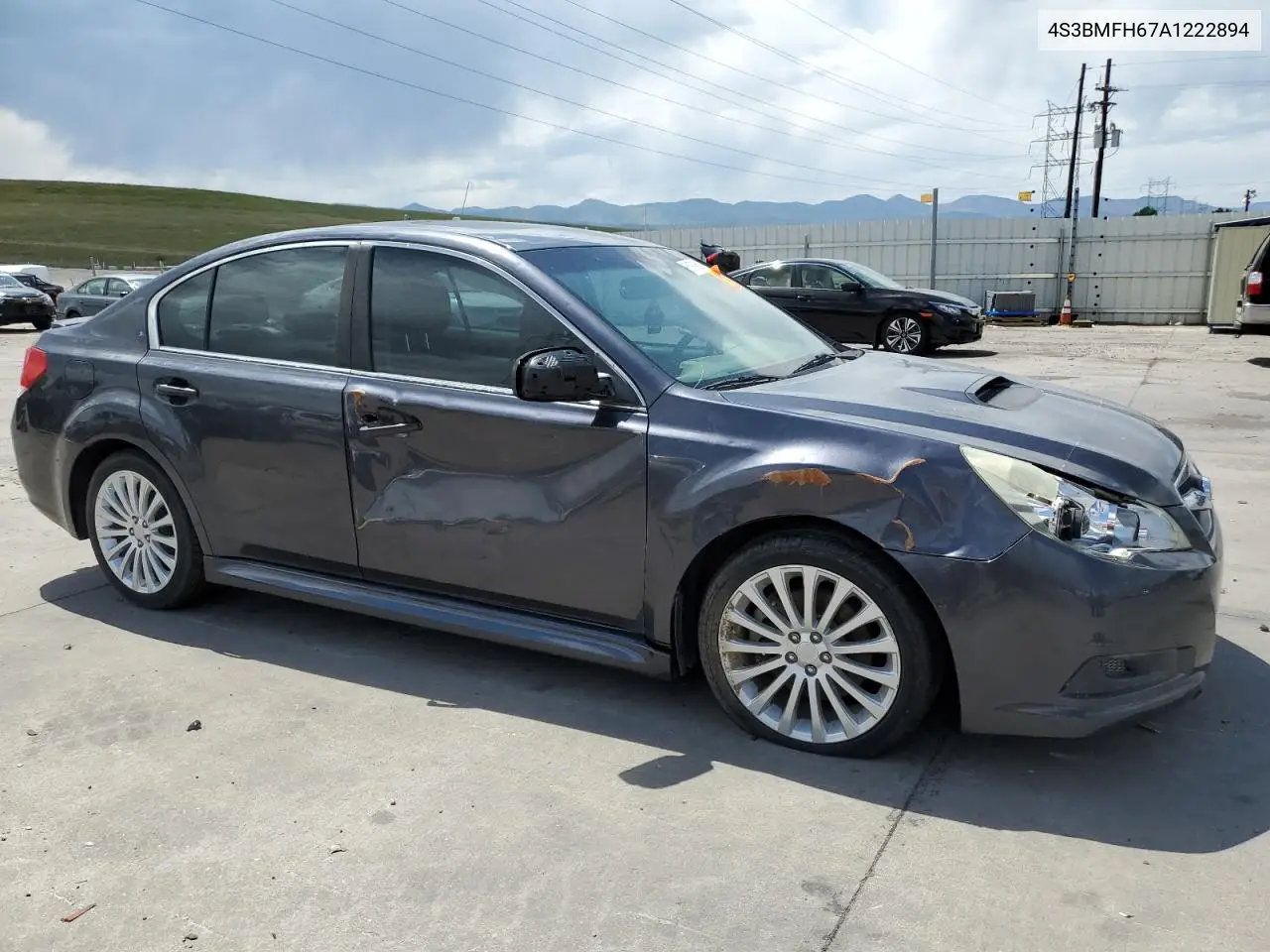 2010 Subaru Legacy 2.5Gt Premium VIN: 4S3BMFH67A1222894 Lot: 61879525