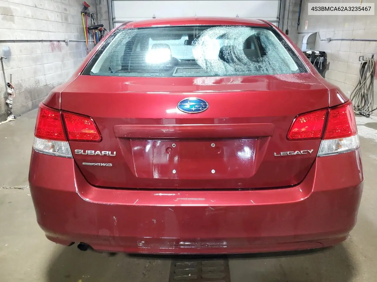 2010 Subaru Legacy 2.5I VIN: 4S3BMCA62A3235467 Lot: 63138945