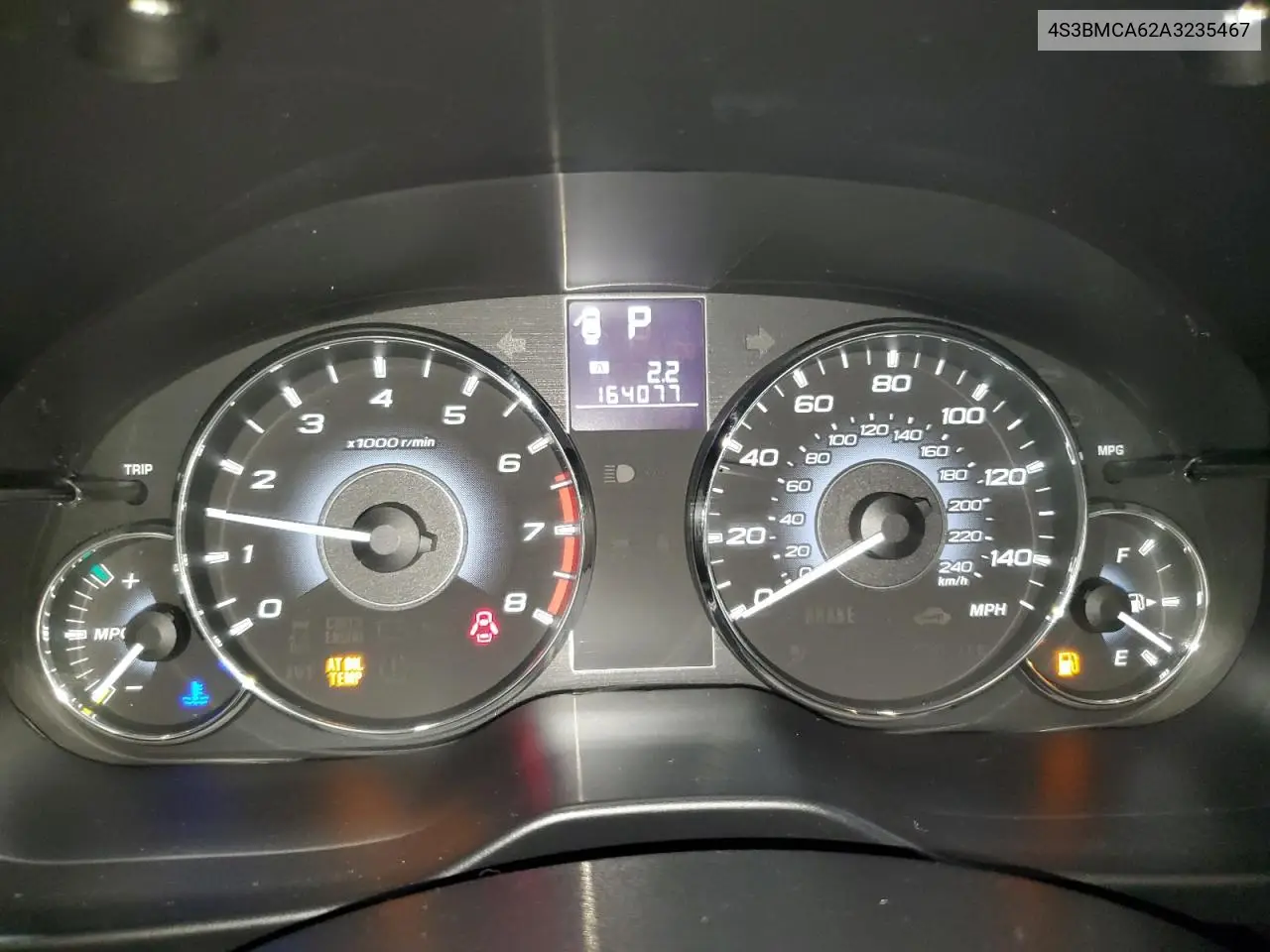 2010 Subaru Legacy 2.5I VIN: 4S3BMCA62A3235467 Lot: 63138945