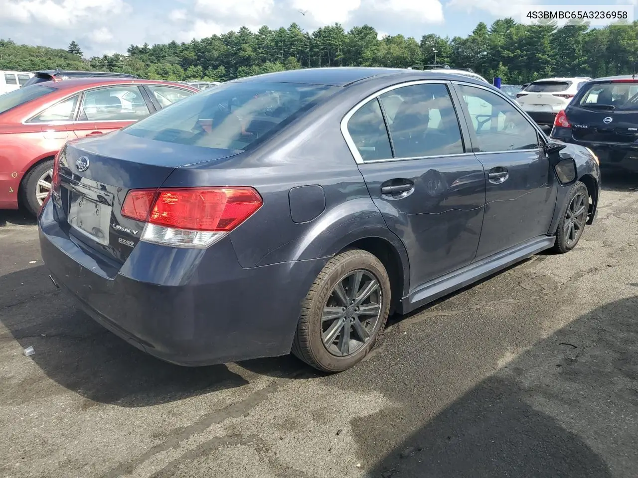 2010 Subaru Legacy 2.5I Premium VIN: 4S3BMBC65A3236958 Lot: 64566075