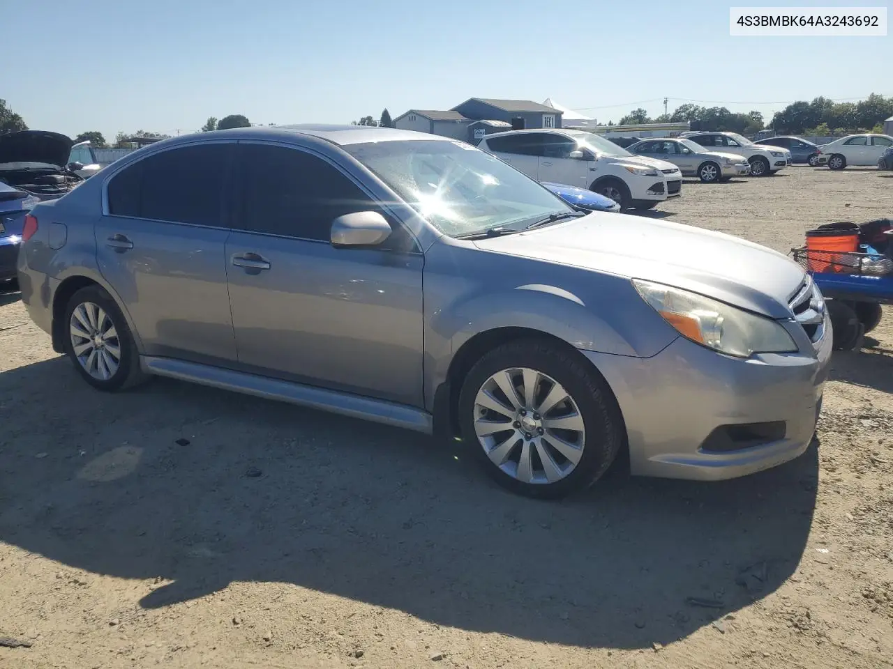 2010 Subaru Legacy 2.5I Limited VIN: 4S3BMBK64A3243692 Lot: 65451095