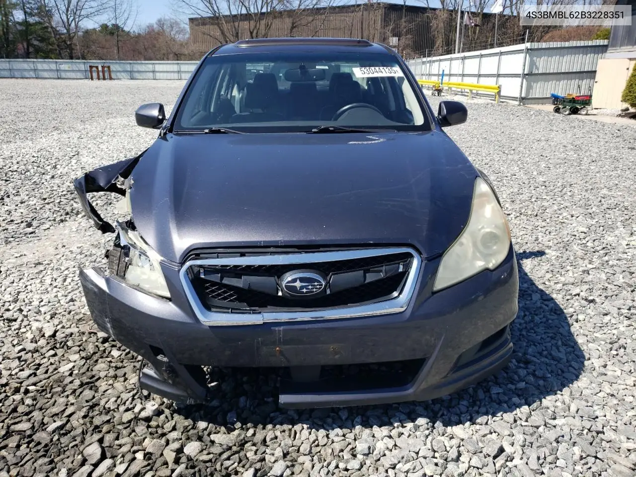 2011 Subaru Legacy 2.5I Limited VIN: 4S3BMBL62B3228351 Lot: 53044135