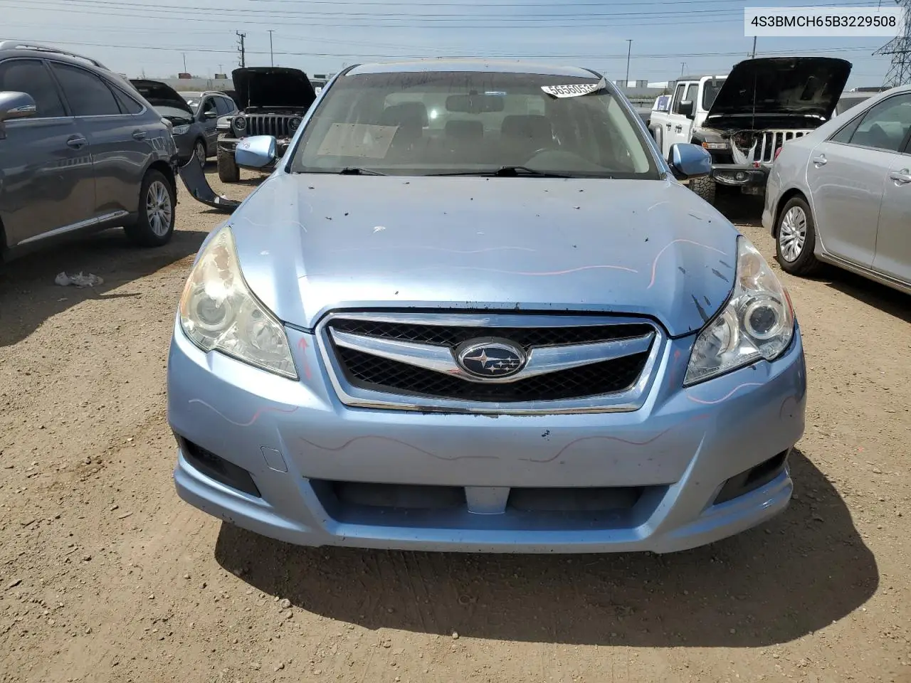 2011 Subaru Legacy 2.5I Premium VIN: 4S3BMCH65B3229508 Lot: 56560535