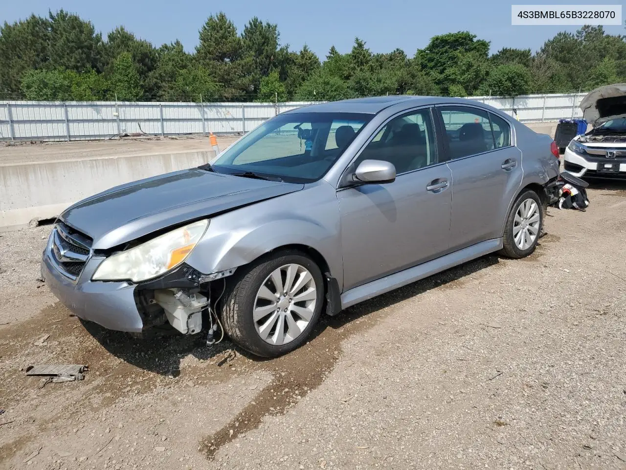 2011 Subaru Legacy 2.5I Limited VIN: 4S3BMBL65B3228070 Lot: 59597005