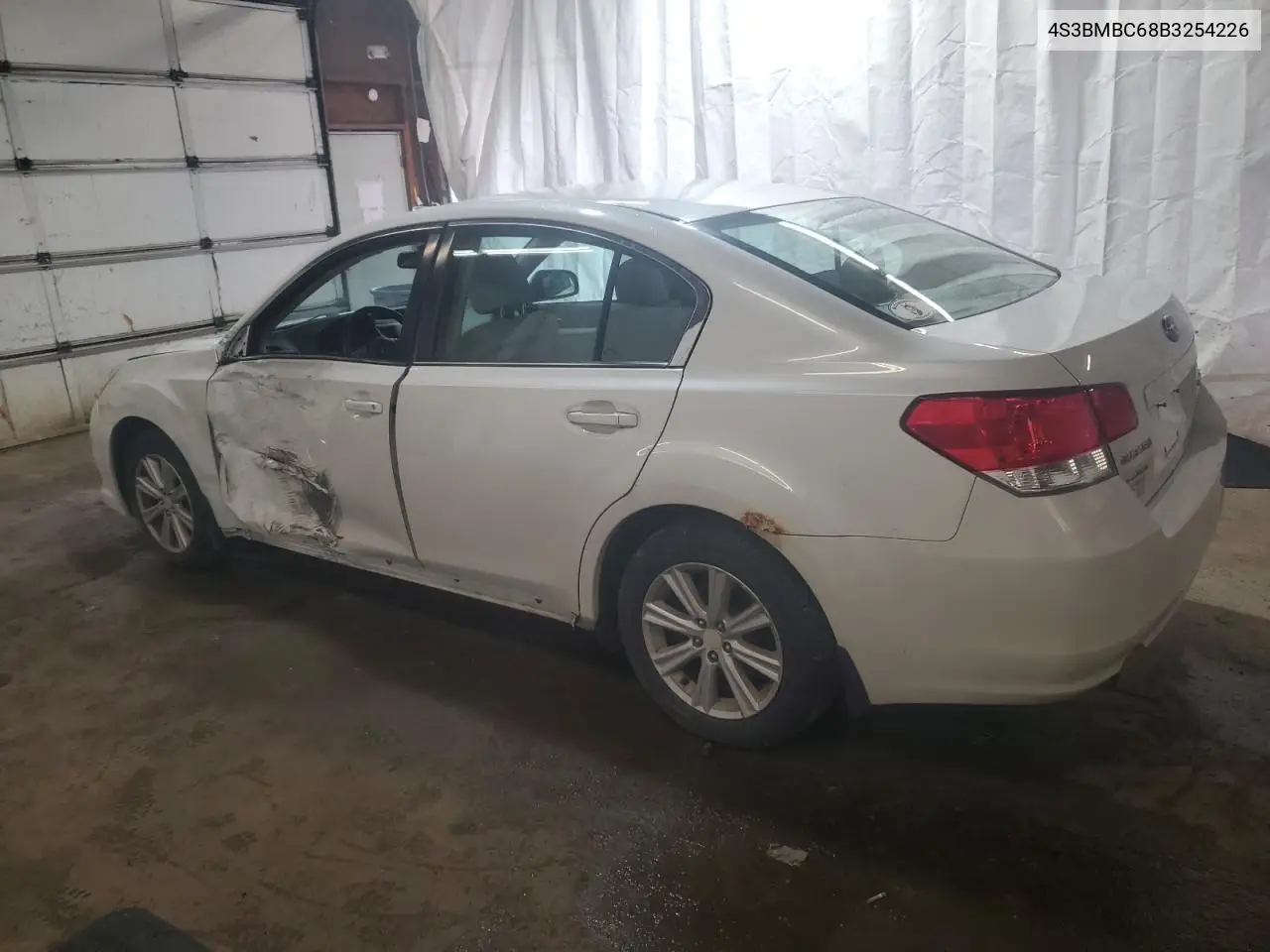 2011 Subaru Legacy 2.5I Premium VIN: 4S3BMBC68B3254226 Lot: 60415975