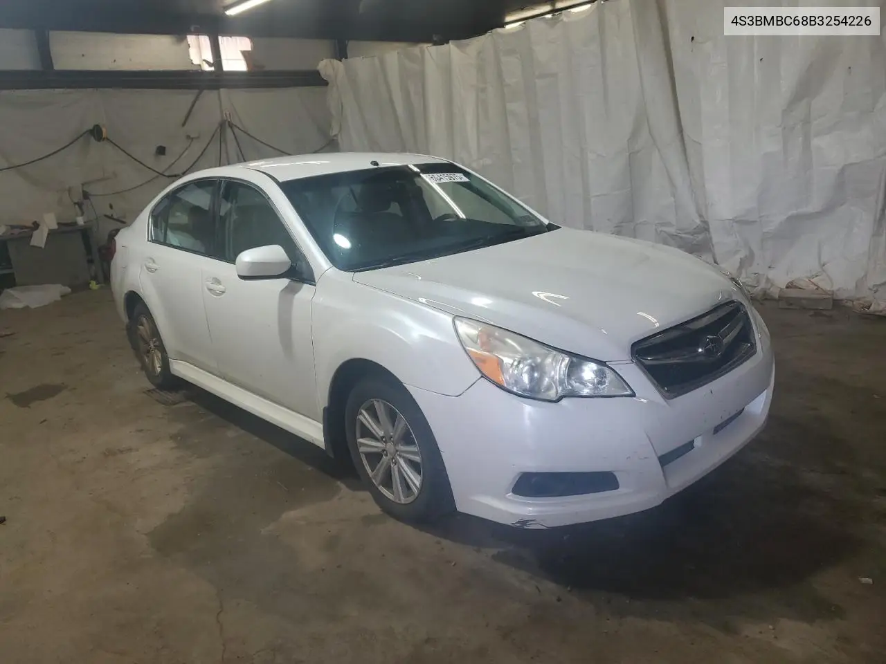 2011 Subaru Legacy 2.5I Premium VIN: 4S3BMBC68B3254226 Lot: 60415975