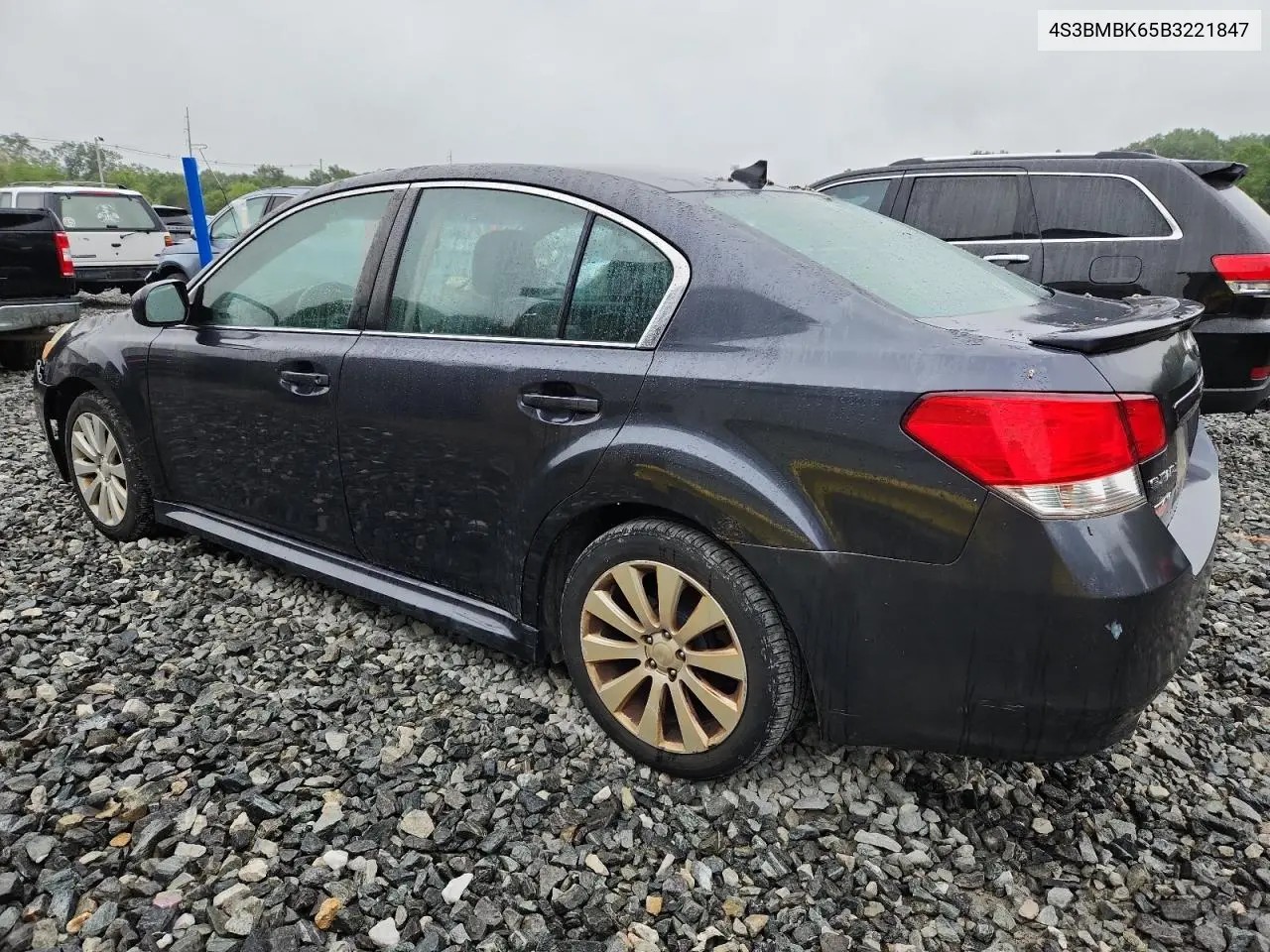 2011 Subaru Legacy 2.5I Limited VIN: 4S3BMBK65B3221847 Lot: 62217285