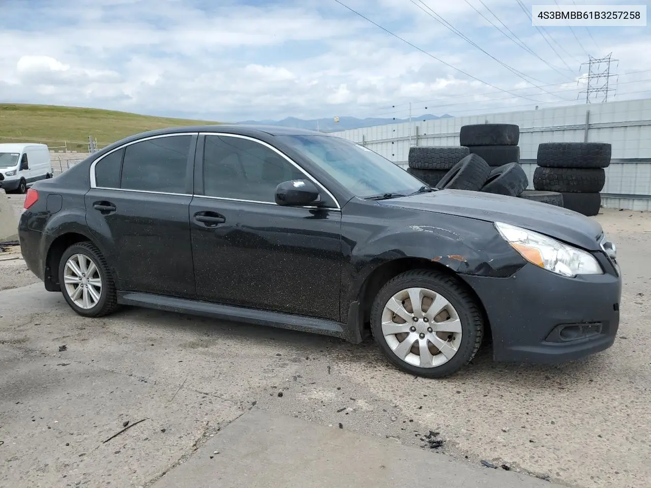 2011 Subaru Legacy 2.5I Premium VIN: 4S3BMBB61B3257258 Lot: 62723335