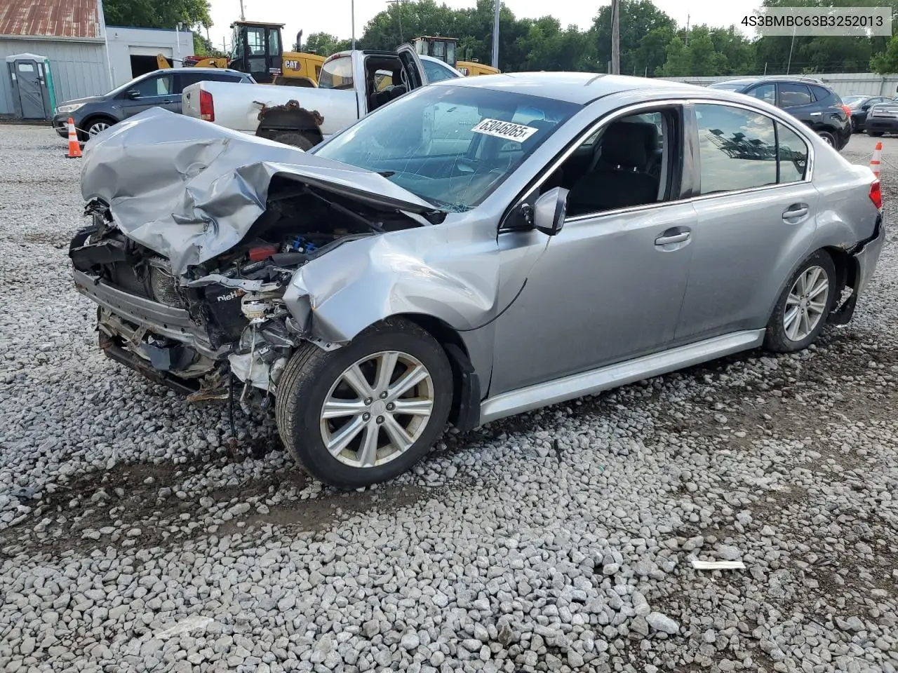 2011 Subaru Legacy 2.5I Premium VIN: 4S3BMBC63B3252013 Lot: 63046065