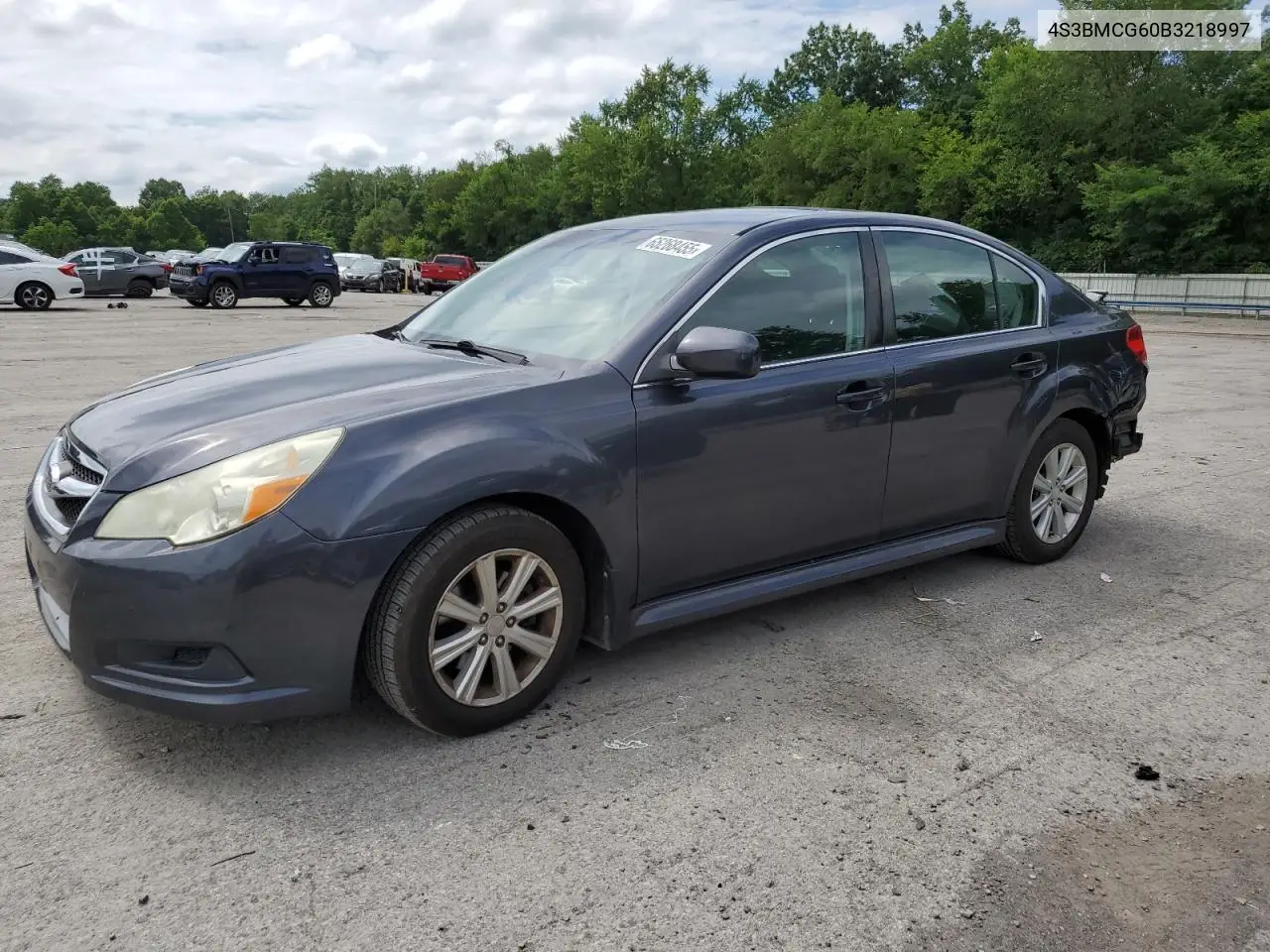 2011 Subaru Legacy 2.5I Premium VIN: 4S3BMCG60B3218997 Lot: 65268455