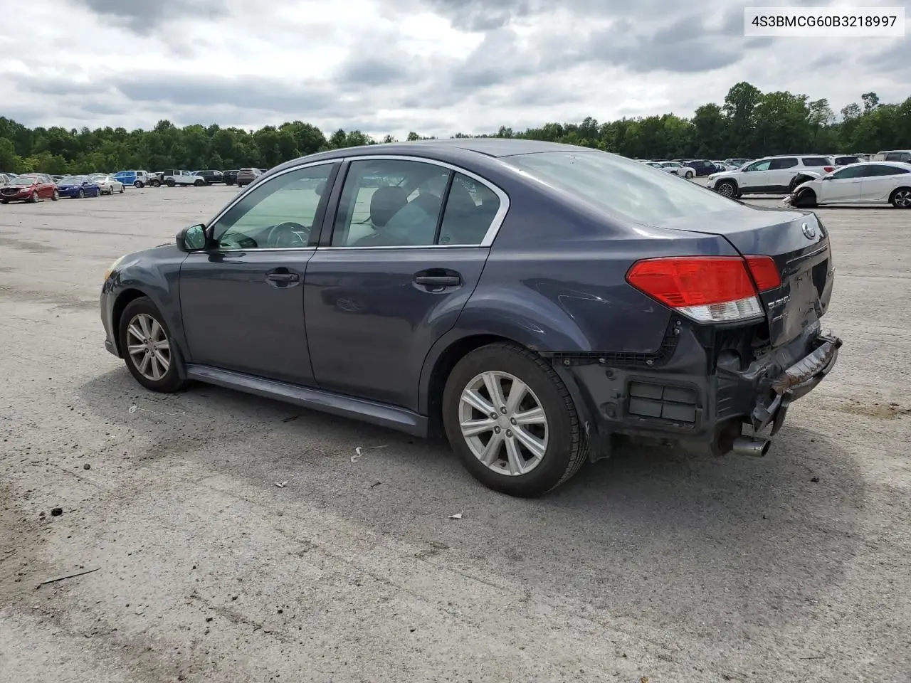 2011 Subaru Legacy 2.5I Premium VIN: 4S3BMCG60B3218997 Lot: 65268455