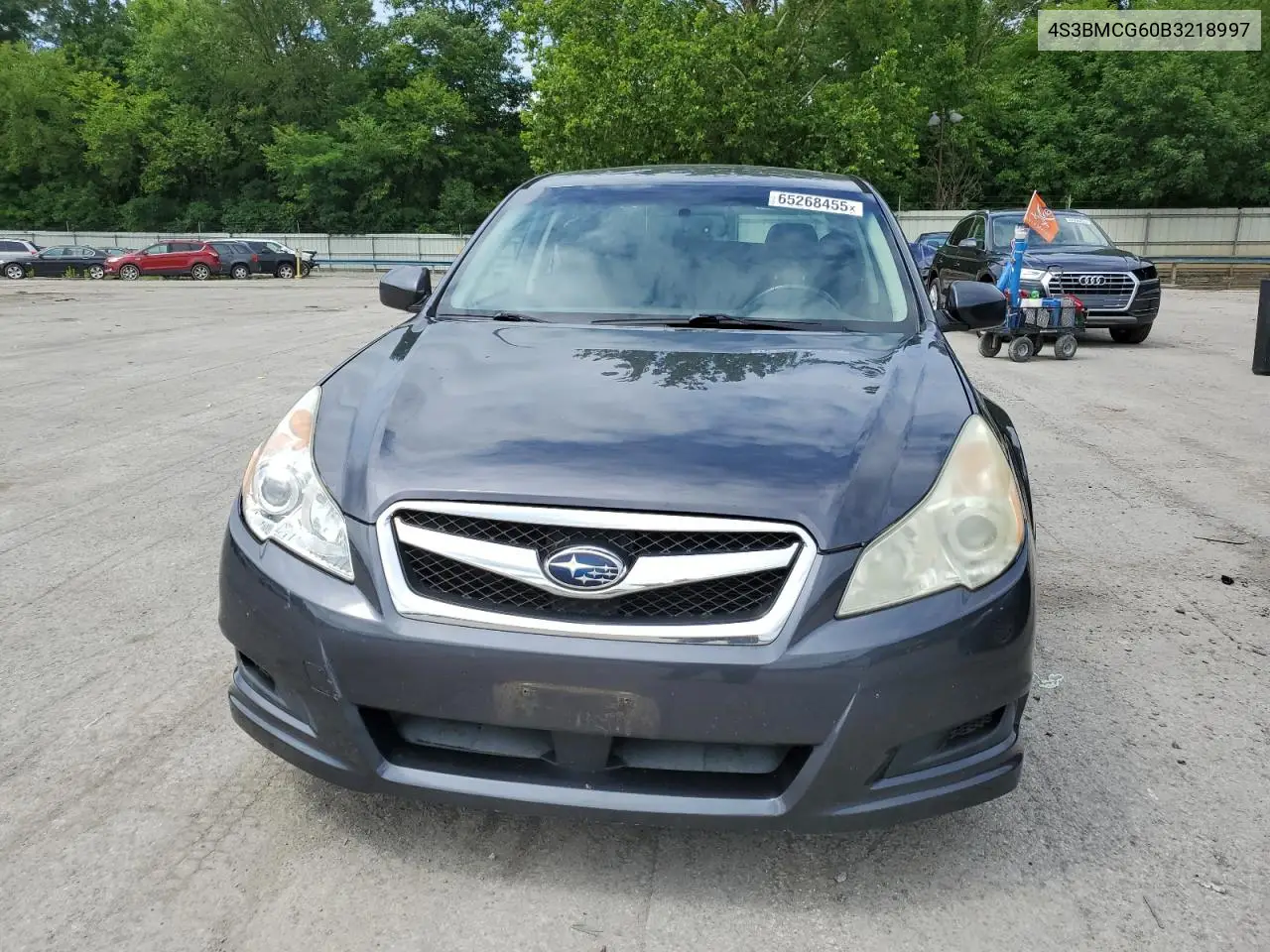 2011 Subaru Legacy 2.5I Premium VIN: 4S3BMCG60B3218997 Lot: 65268455