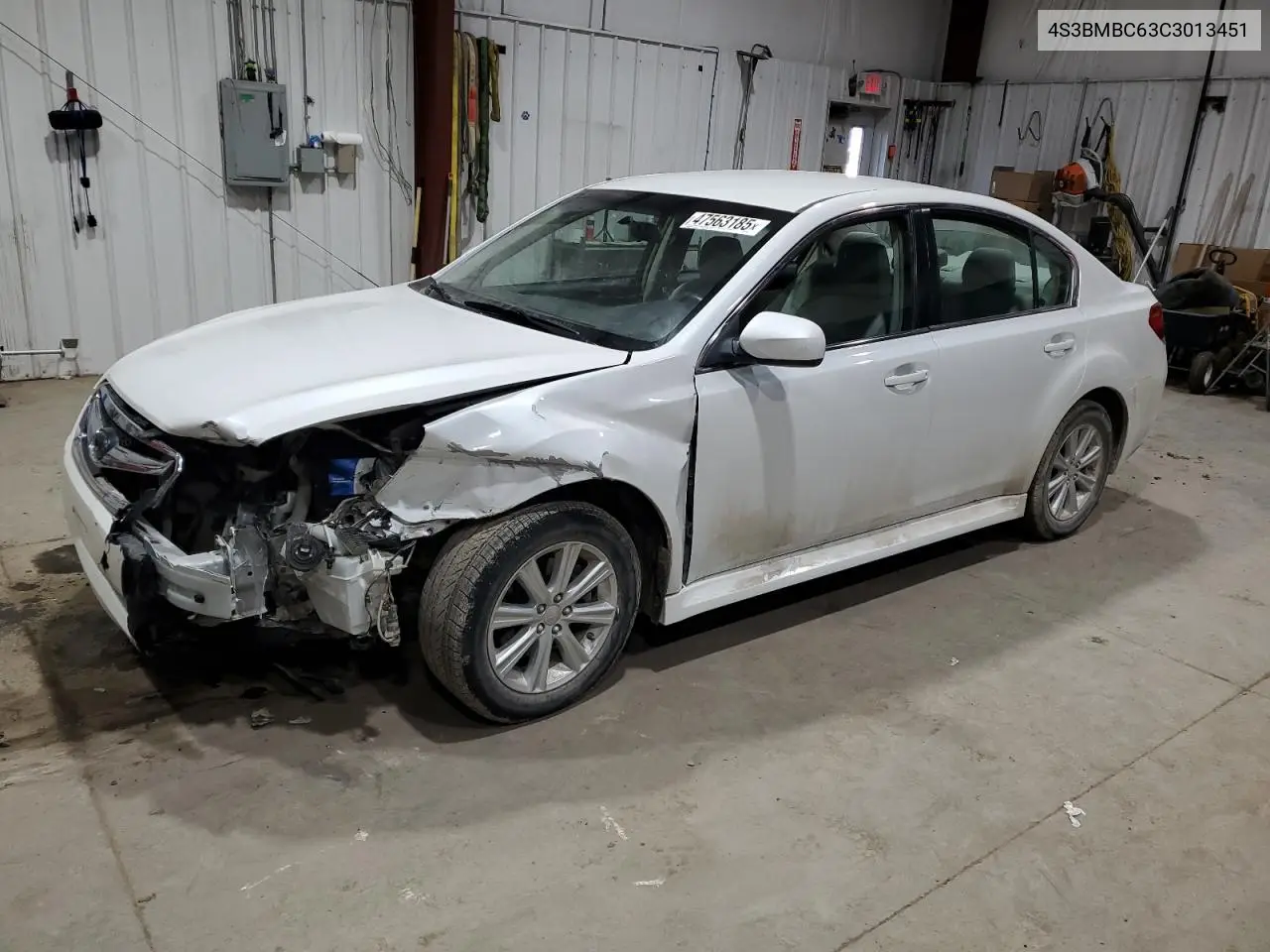 2012 Subaru Legacy 2.5I Premium VIN: 4S3BMBC63C3013451 Lot: 47563185