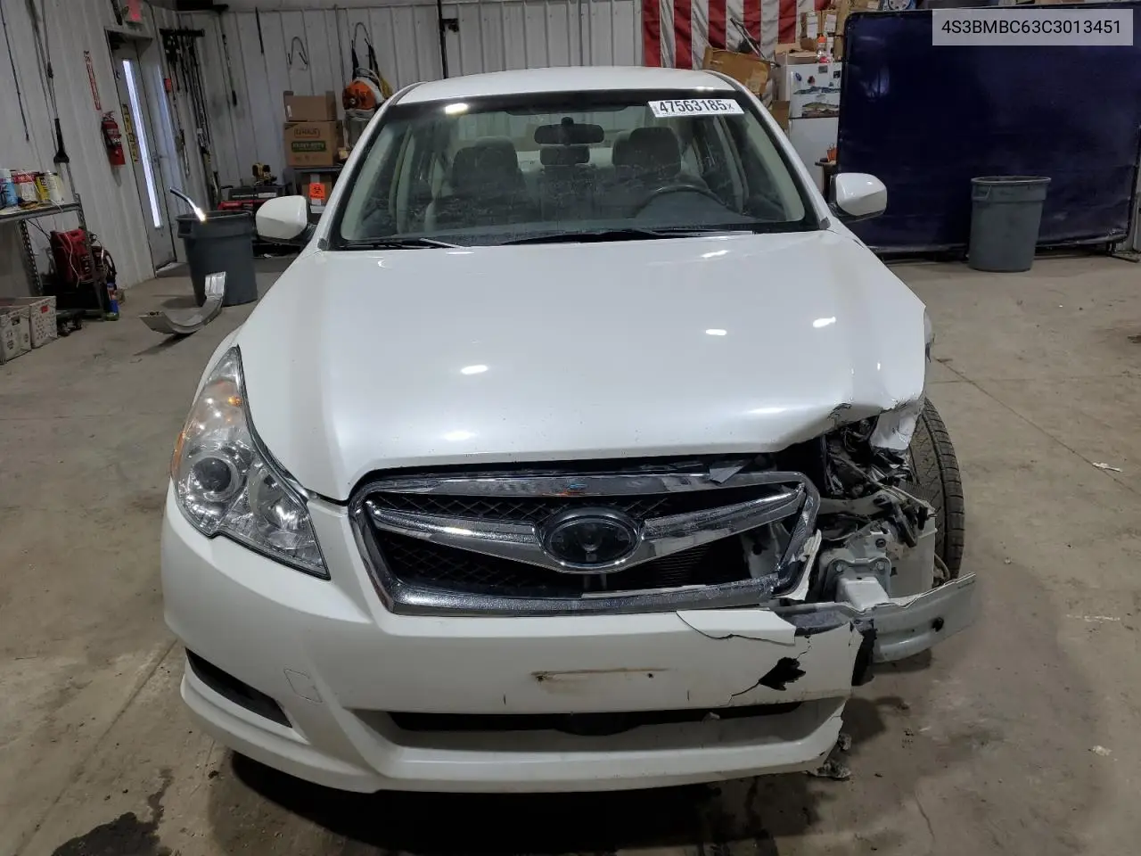 2012 Subaru Legacy 2.5I Premium VIN: 4S3BMBC63C3013451 Lot: 47563185