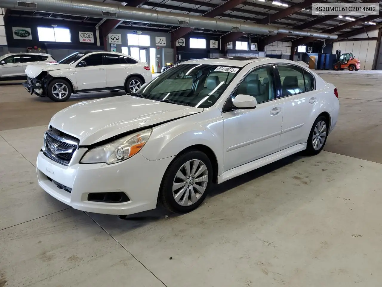 2012 Subaru Legacy 3.6R Limited VIN: 4S3BMDL61C2014602 Lot: 50440075