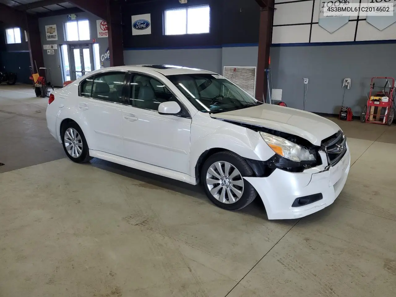 2012 Subaru Legacy 3.6R Limited VIN: 4S3BMDL61C2014602 Lot: 50440075