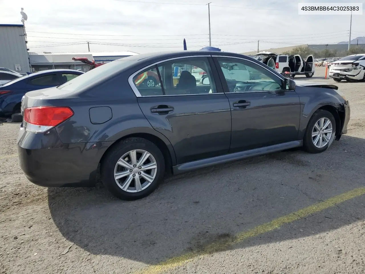 2012 Subaru Legacy 2.5I Premium VIN: 4S3BMBB64C3025383 Lot: 52252345