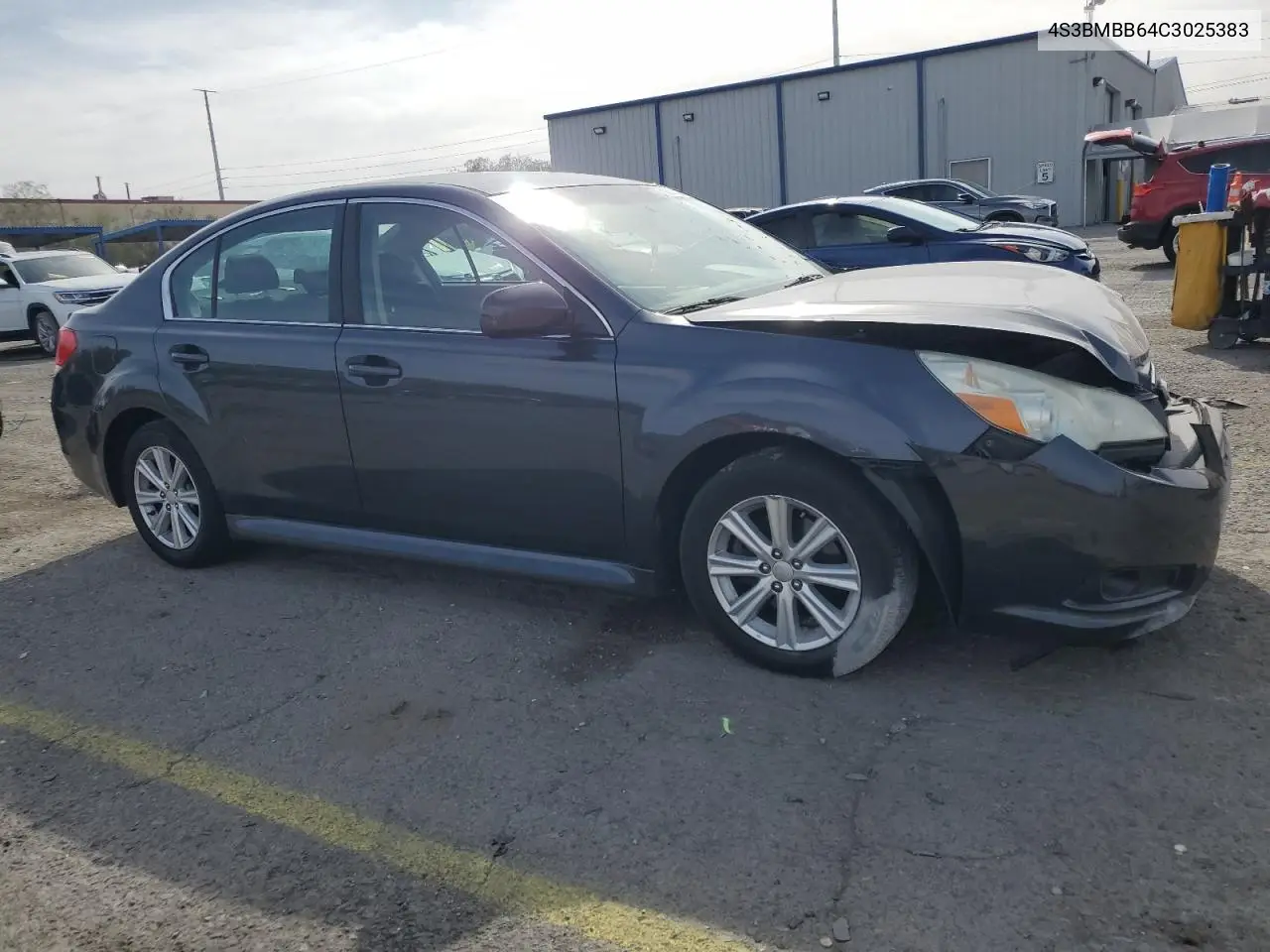 2012 Subaru Legacy 2.5I Premium VIN: 4S3BMBB64C3025383 Lot: 52252345