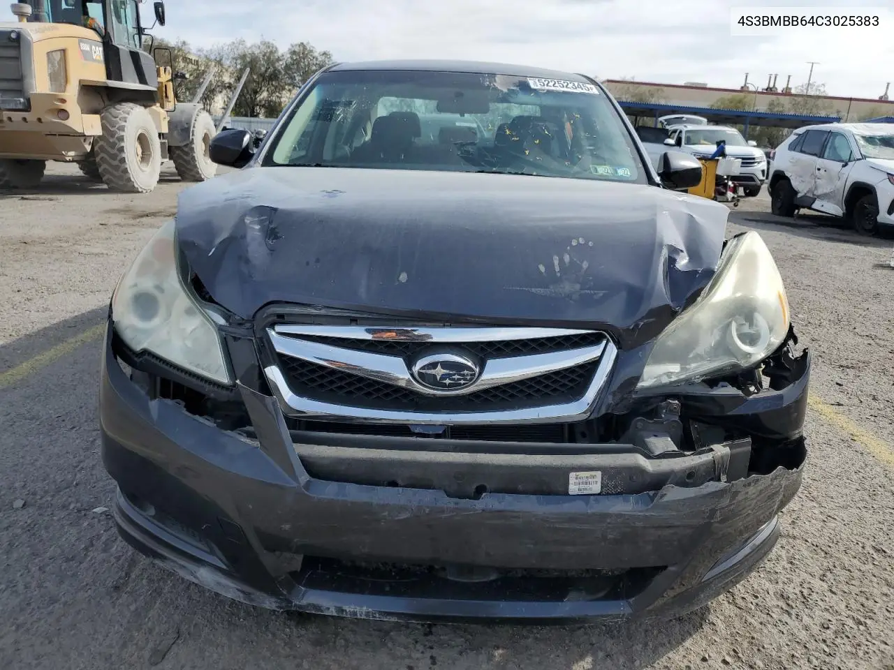 2012 Subaru Legacy 2.5I Premium VIN: 4S3BMBB64C3025383 Lot: 52252345