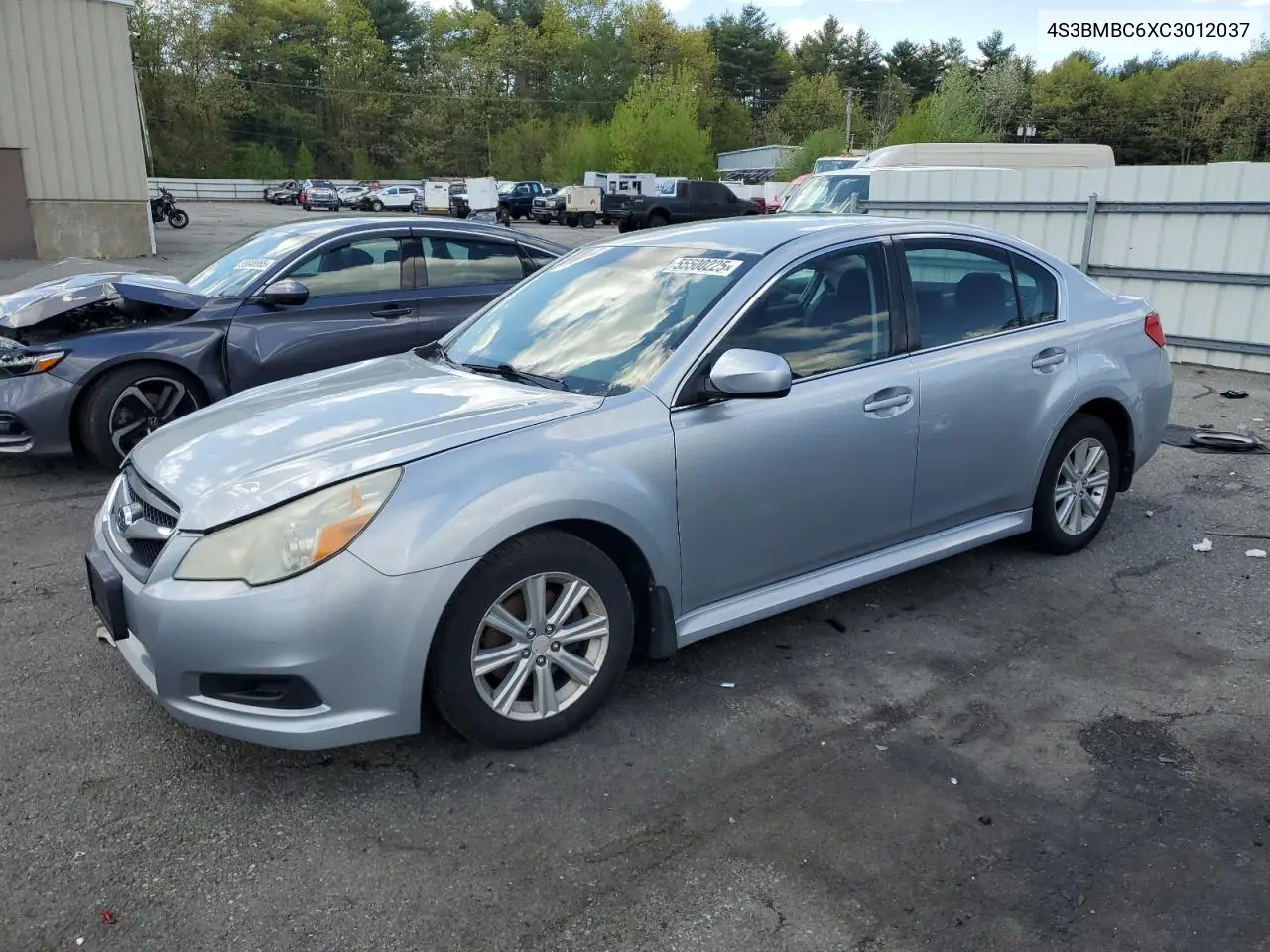 2012 Subaru Legacy 2.5I Premium VIN: 4S3BMBC6XC3012037 Lot: 55500225