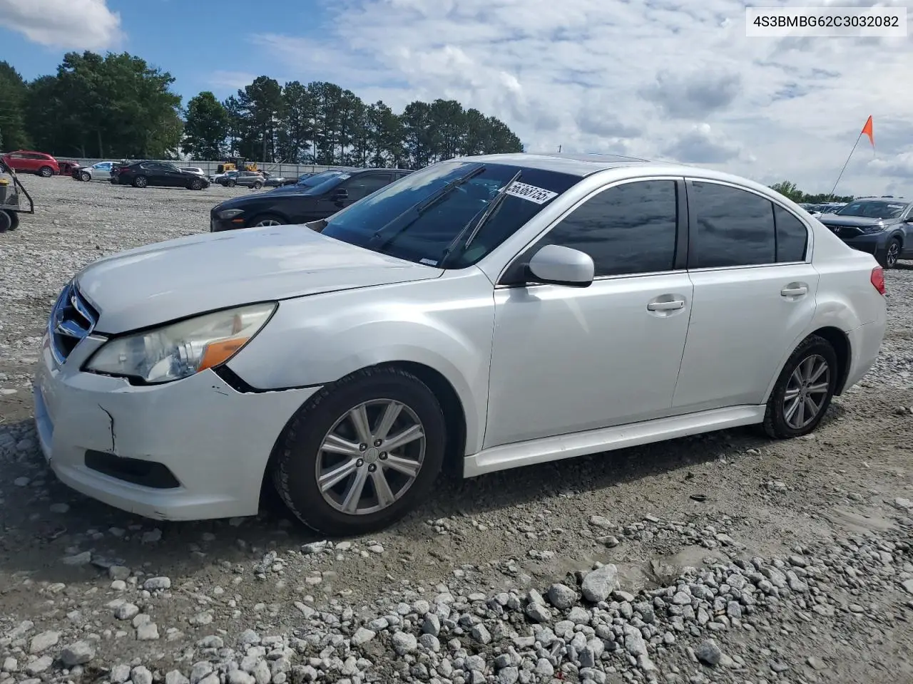 2012 Subaru Legacy 2.5I Premium VIN: 4S3BMBG62C3032082 Lot: 56368155