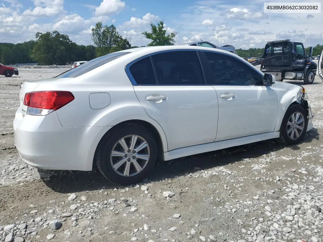 2012 Subaru Legacy 2.5I Premium VIN: 4S3BMBG62C3032082 Lot: 56368155