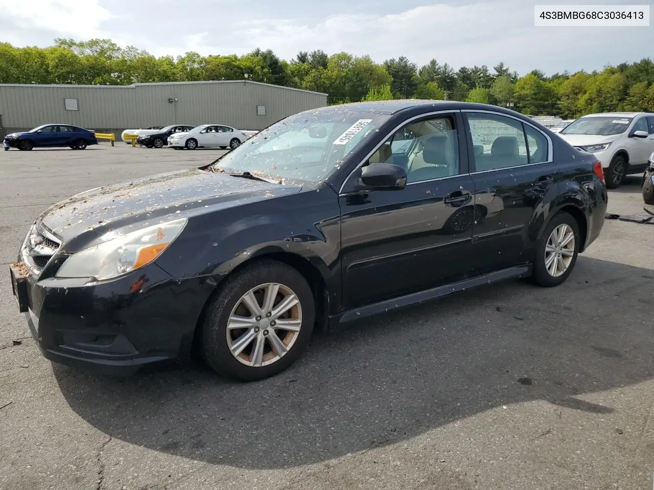 2012 Subaru Legacy 2.5I Premium VIN: 4S3BMBG68C3036413 Lot: 56911045