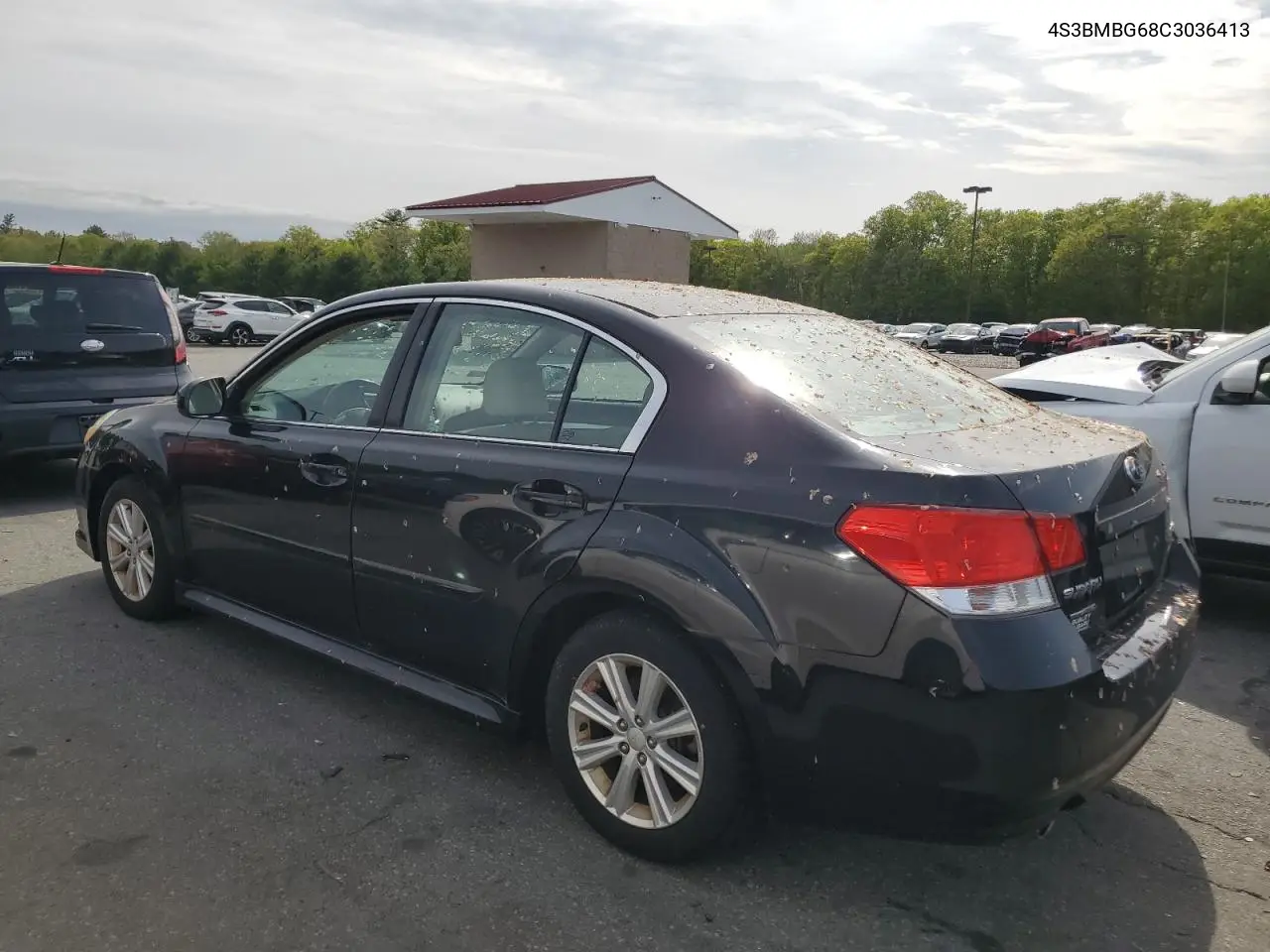 2012 Subaru Legacy 2.5I Premium VIN: 4S3BMBG68C3036413 Lot: 56911045