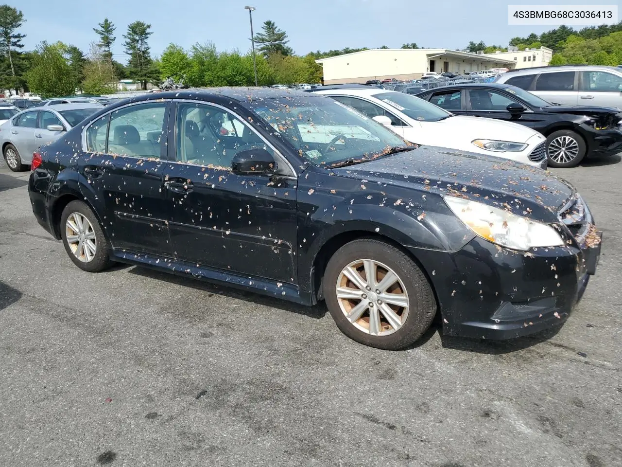 2012 Subaru Legacy 2.5I Premium VIN: 4S3BMBG68C3036413 Lot: 56911045