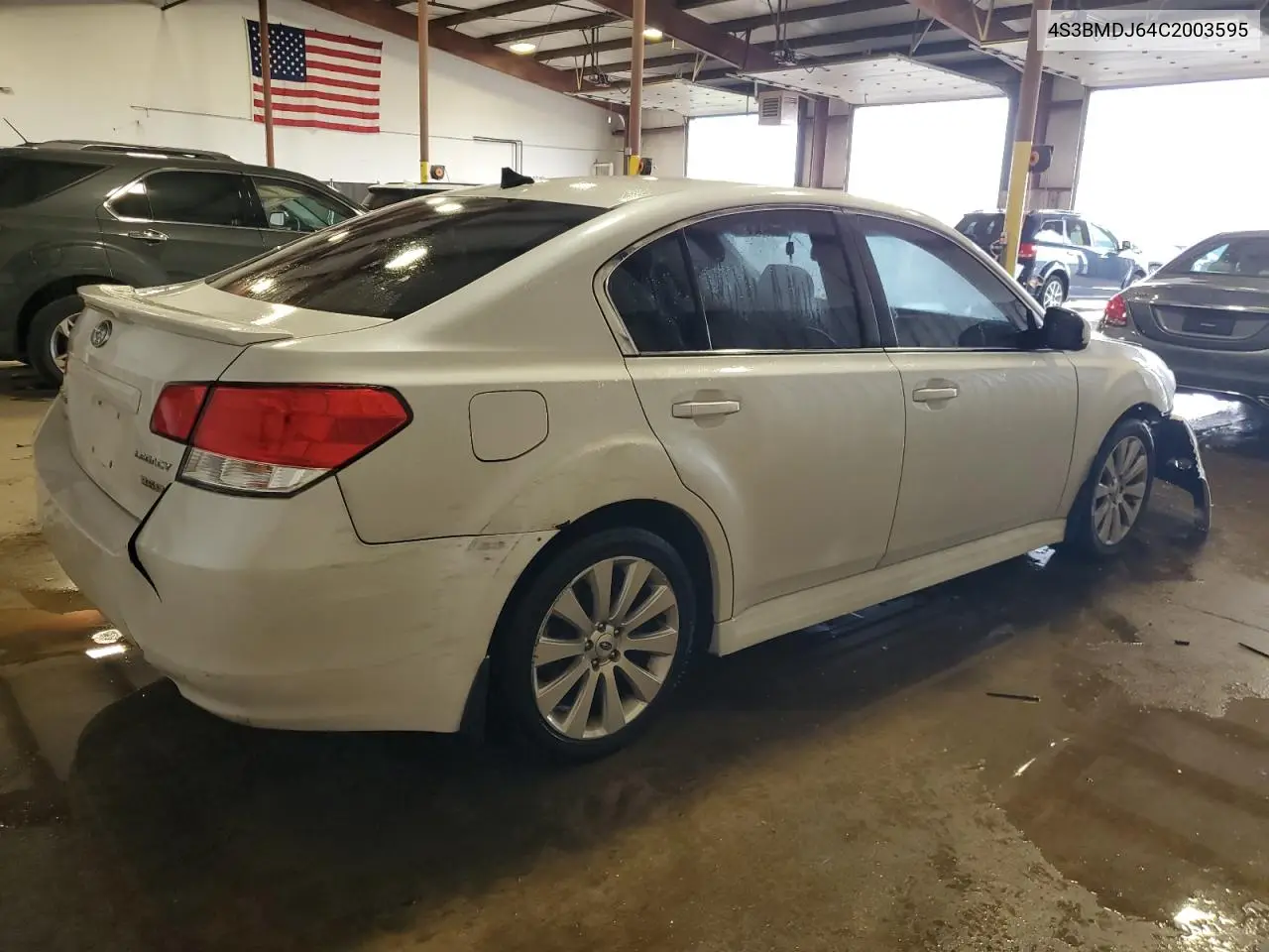 2012 Subaru Legacy 3.6R Limited VIN: 4S3BMDJ64C2003595 Lot: 58618085