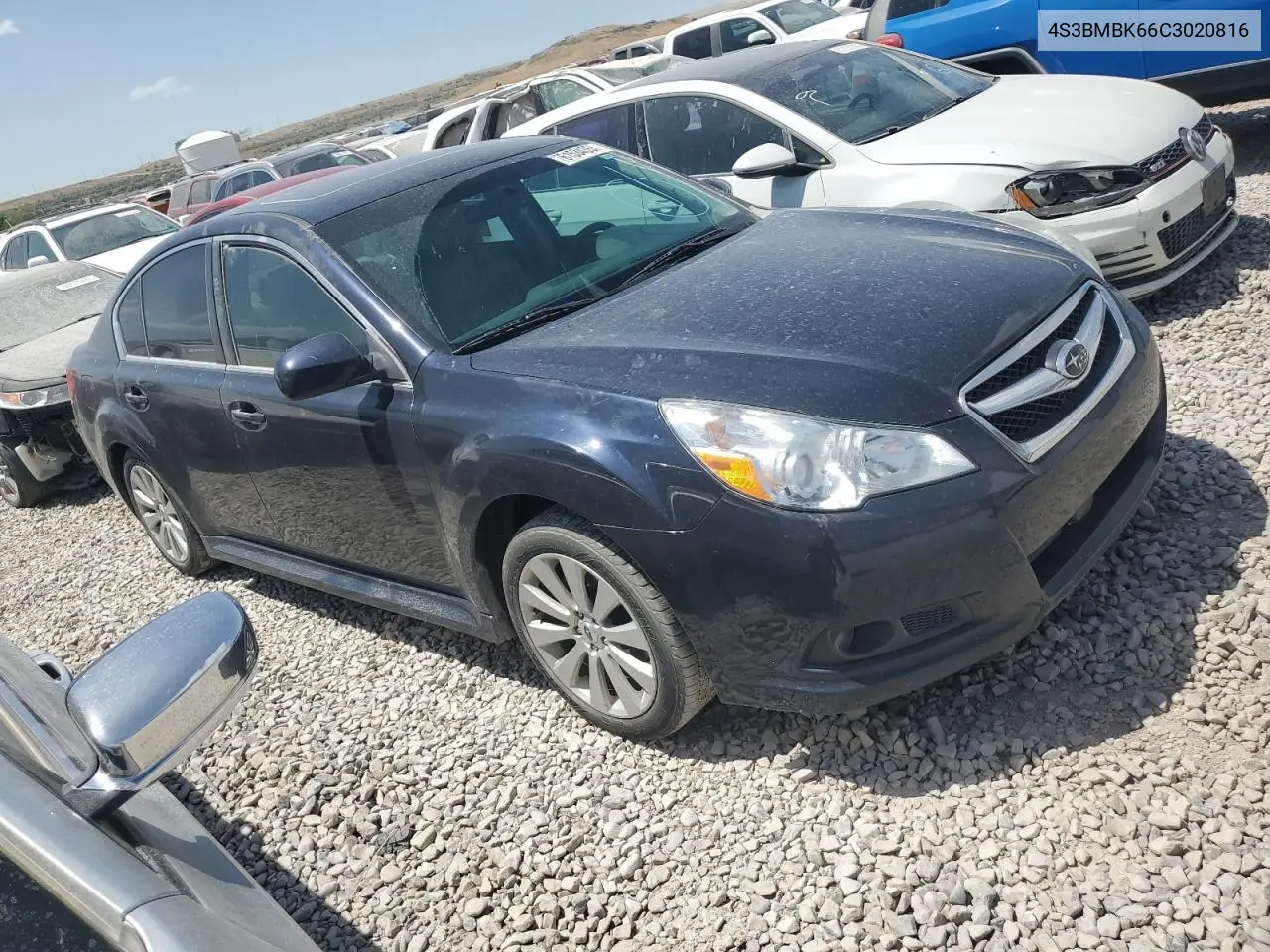 2012 Subaru Legacy 2.5I Limited VIN: 4S3BMBK66C3020816 Lot: 61534355