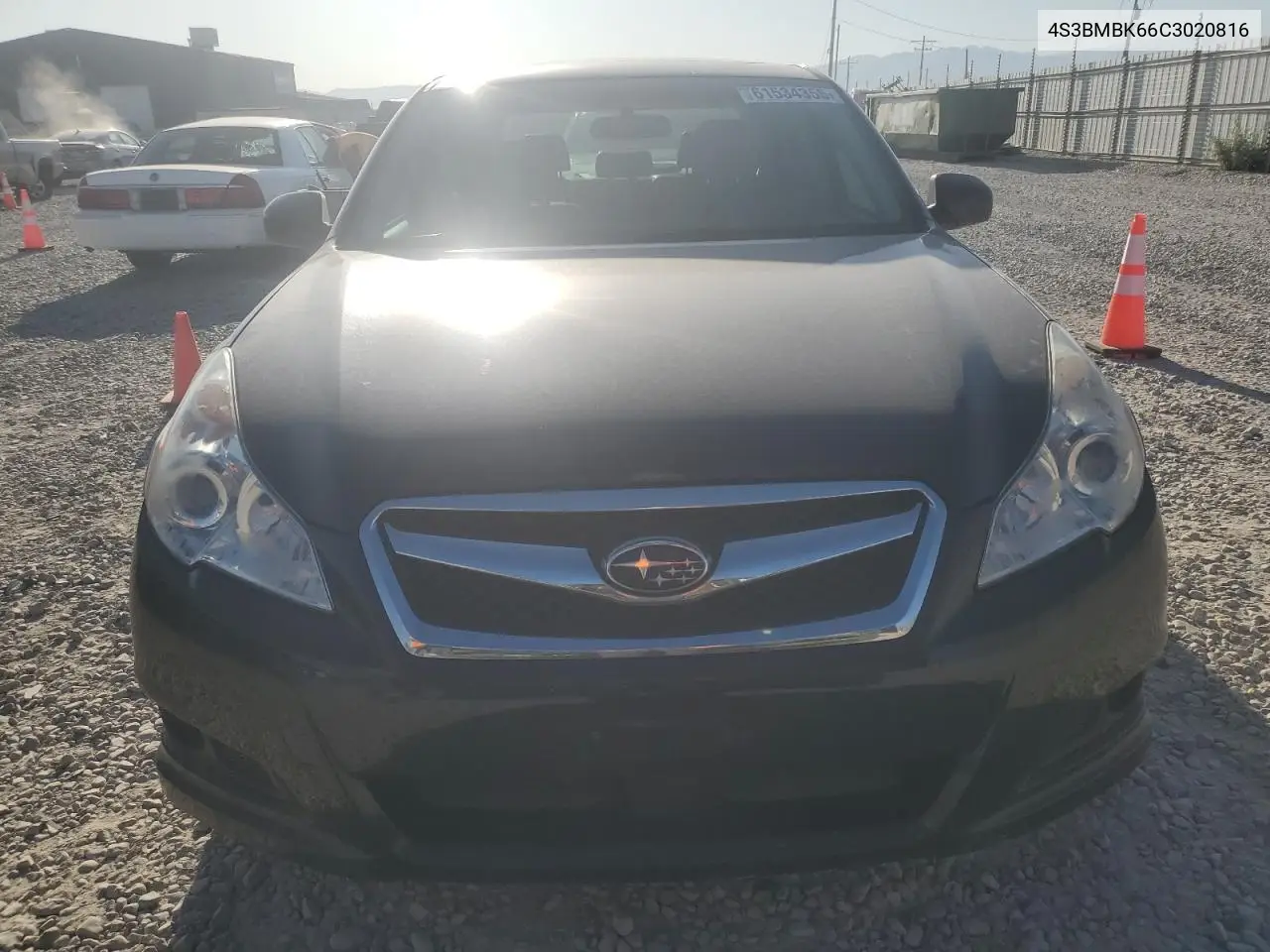 2012 Subaru Legacy 2.5I Limited VIN: 4S3BMBK66C3020816 Lot: 61534355
