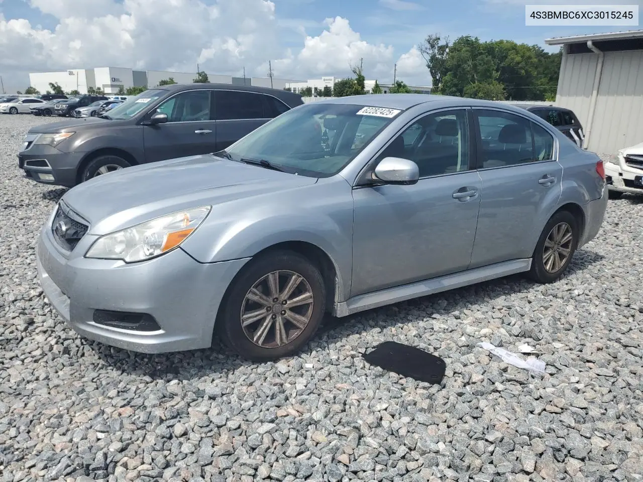 2012 Subaru Legacy 2.5I Premium VIN: 4S3BMBC6XC3015245 Lot: 62282425