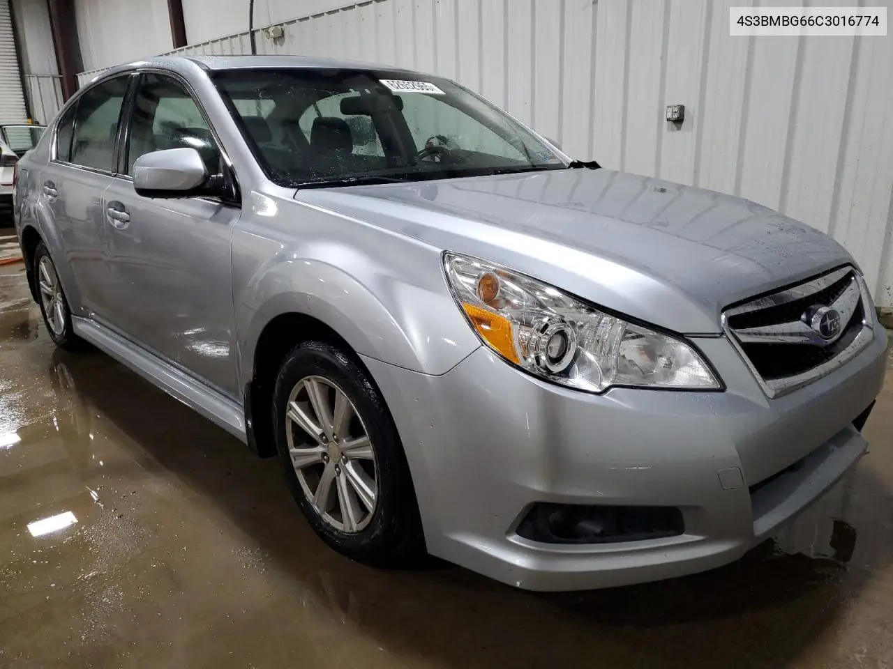 2012 Subaru Legacy 2.5I Premium VIN: 4S3BMBG66C3016774 Lot: 62652965
