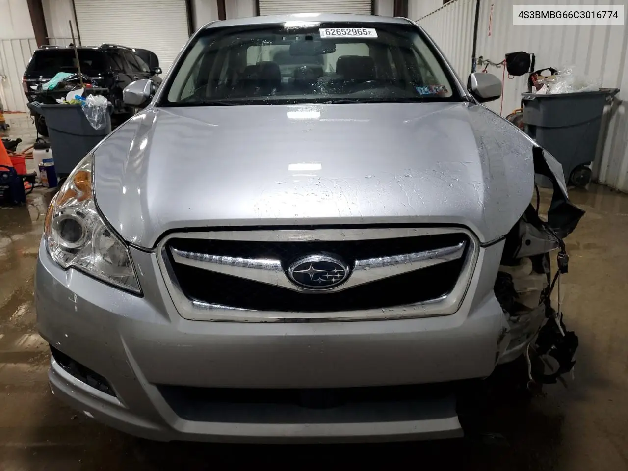 2012 Subaru Legacy 2.5I Premium VIN: 4S3BMBG66C3016774 Lot: 62652965