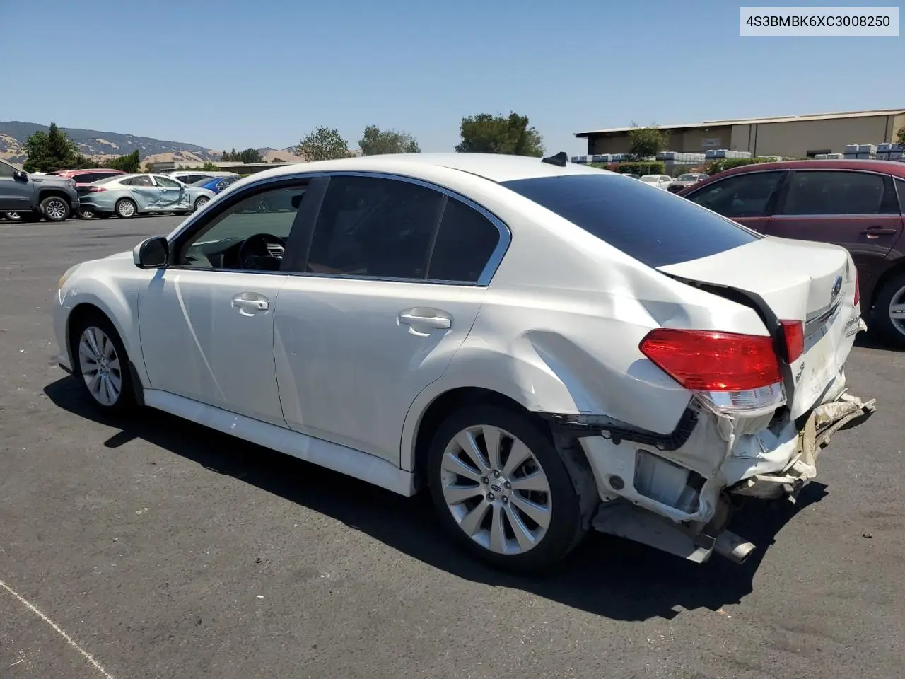 2012 Subaru Legacy 2.5I Limited VIN: 4S3BMBK6XC3008250 Lot: 63118475