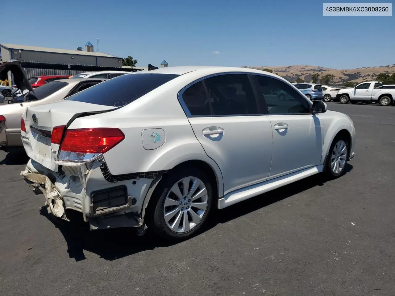 2012 Subaru Legacy 2.5I Limited VIN: 4S3BMBK6XC3008250 Lot: 63118475