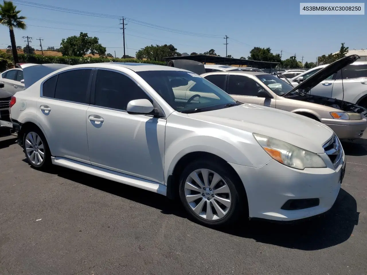 2012 Subaru Legacy 2.5I Limited VIN: 4S3BMBK6XC3008250 Lot: 63118475