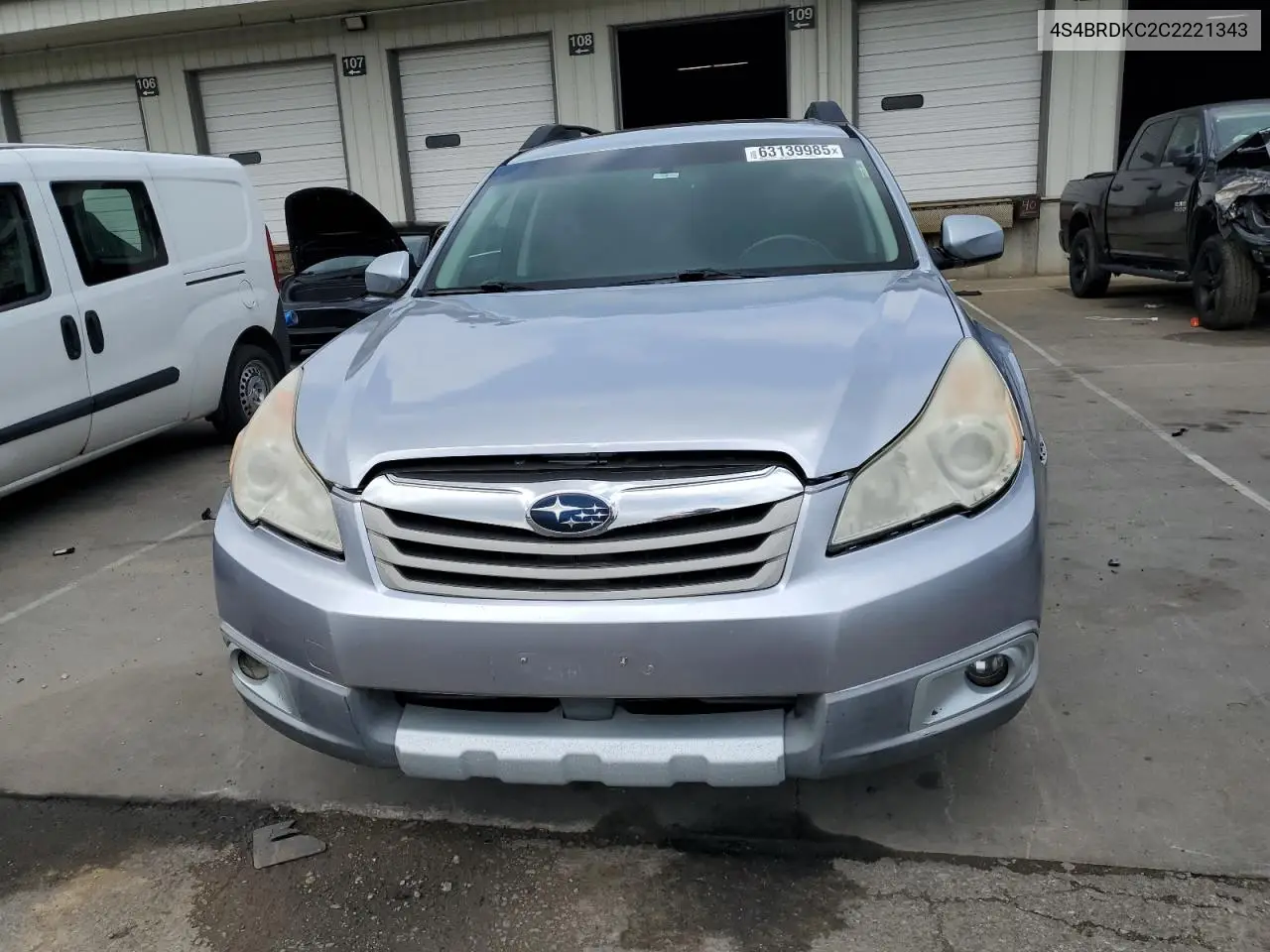 2012 Subaru Outback 3.6R Limited VIN: 4S4BRDKC2C2221343 Lot: 63139985