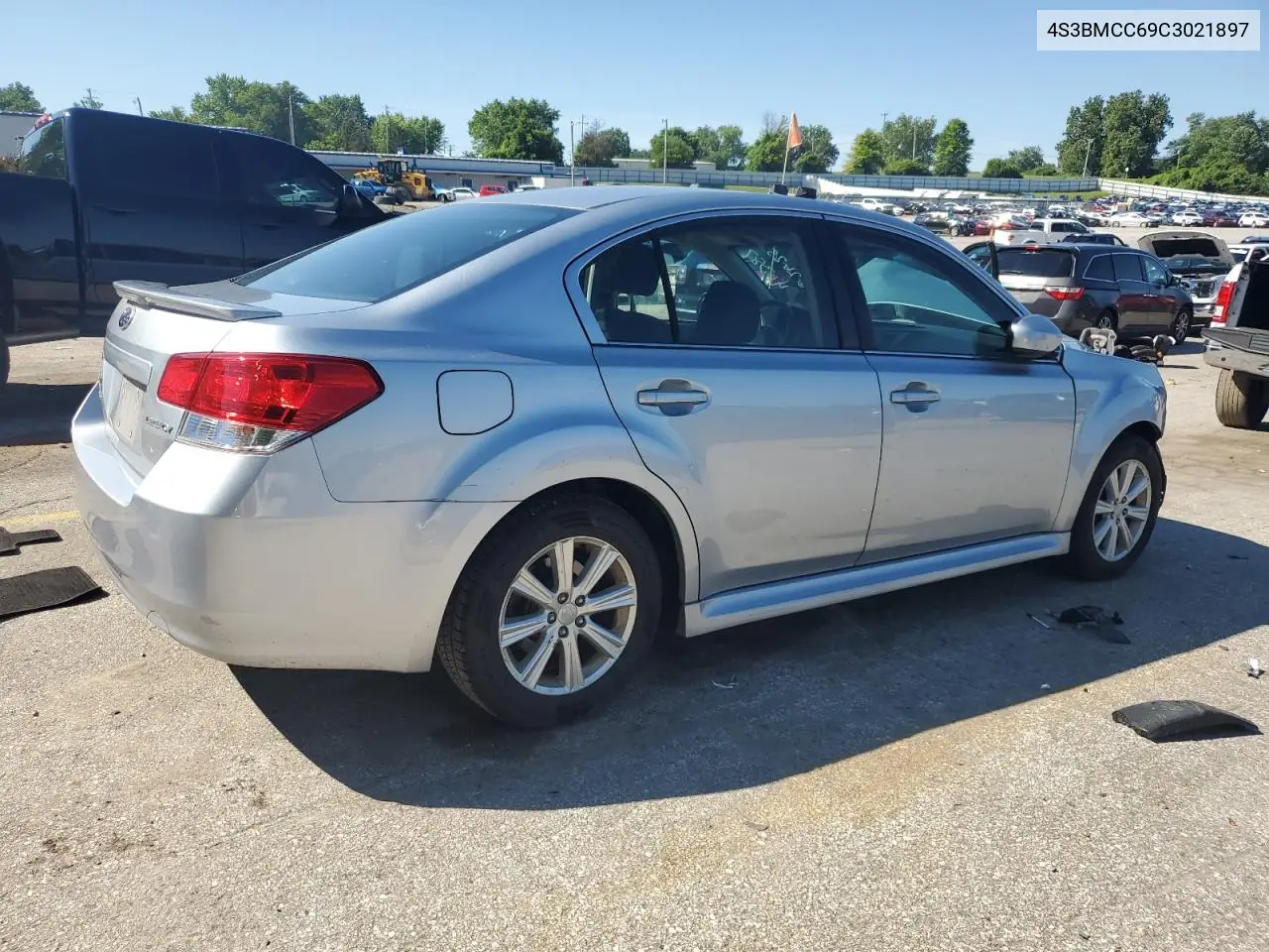 2012 Subaru Legacy 2.5I Premium VIN: 4S3BMCC69C3021897 Lot: 63194885