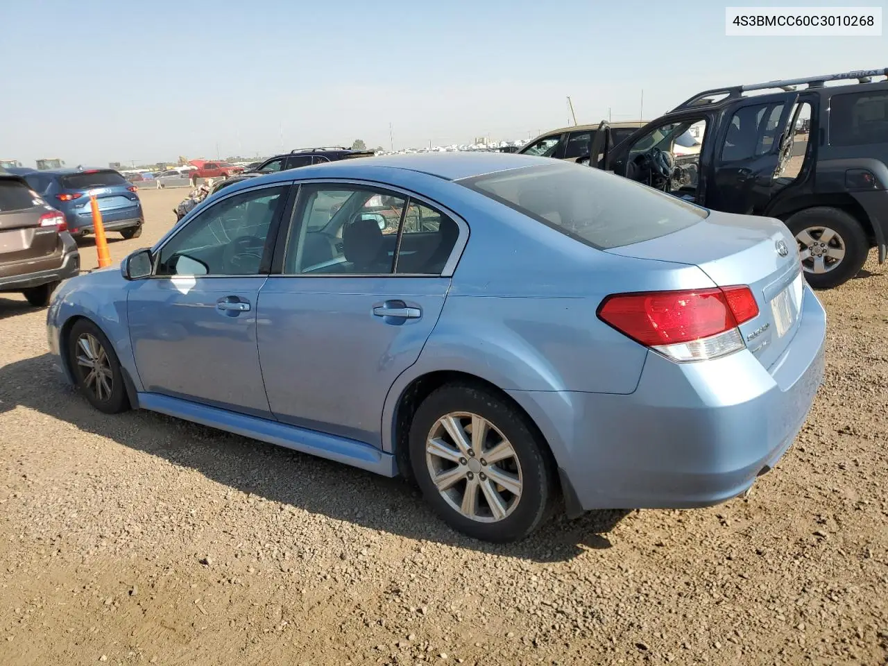 2012 Subaru Legacy 2.5I Premium VIN: 4S3BMCC60C3010268 Lot: 64505035