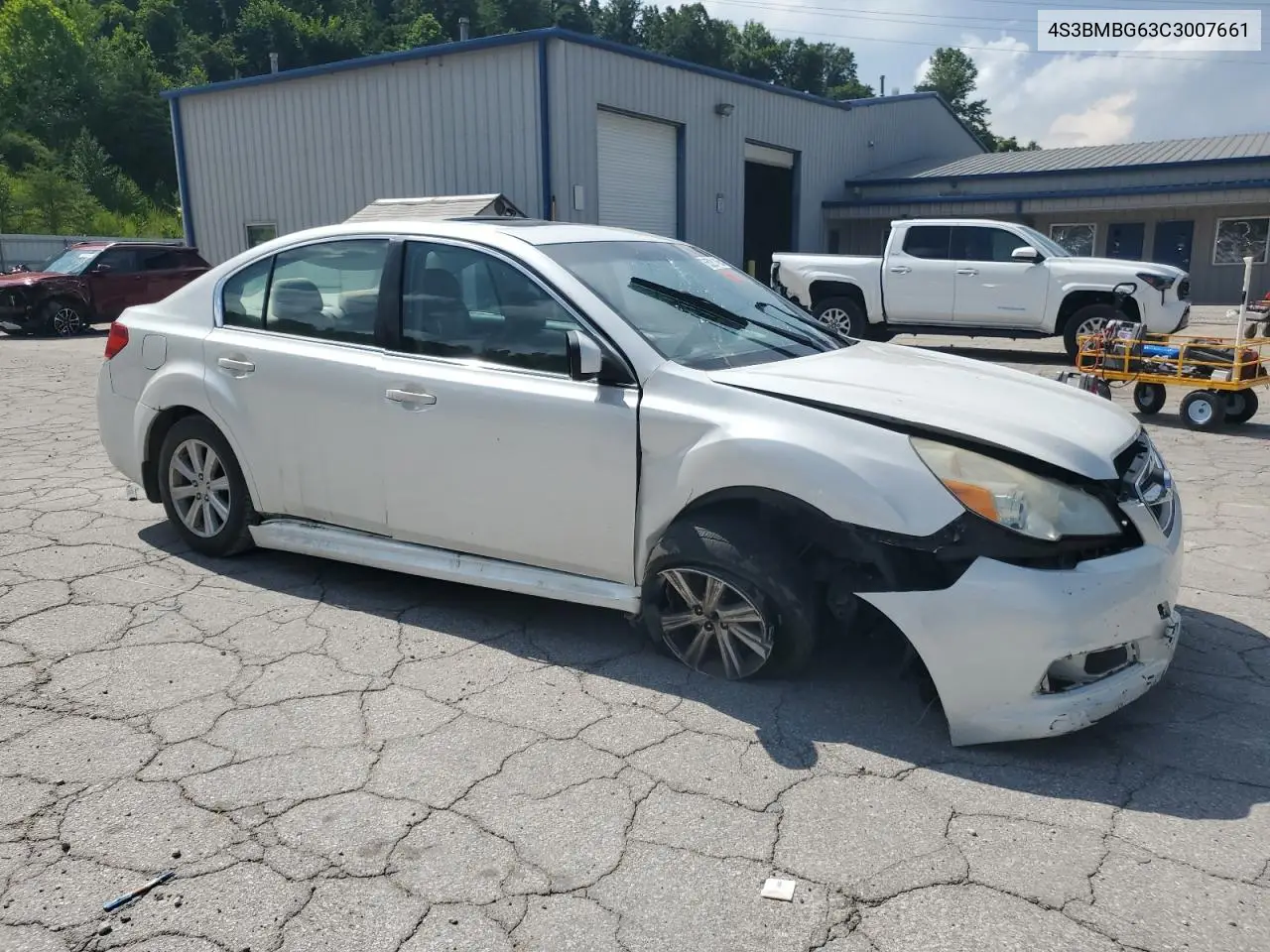 2012 Subaru Legacy 2.5I Premium VIN: 4S3BMBG63C3007661 Lot: 65201495