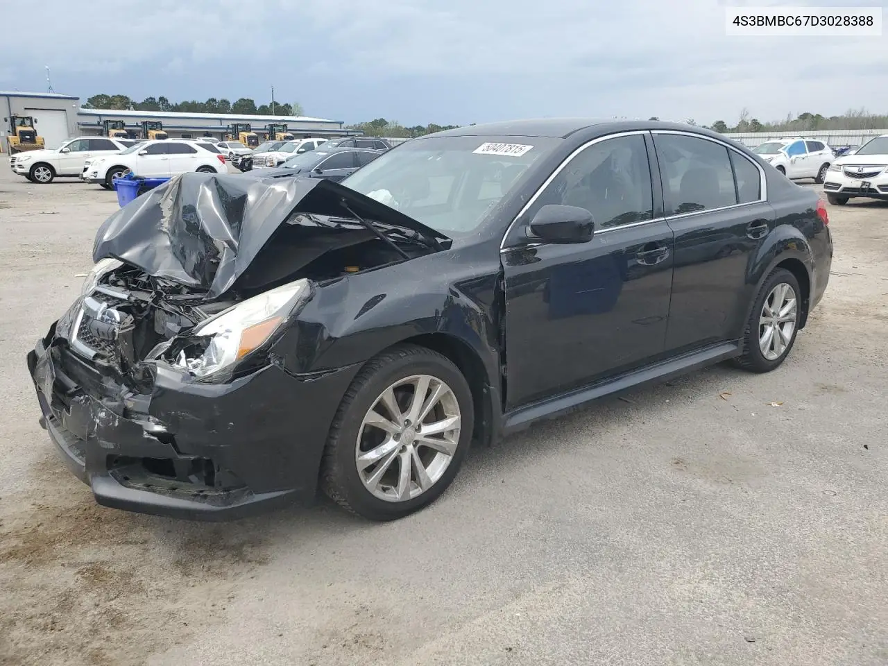 2013 Subaru Legacy 2.5I Premium VIN: 4S3BMBC67D3028388 Lot: 50407815
