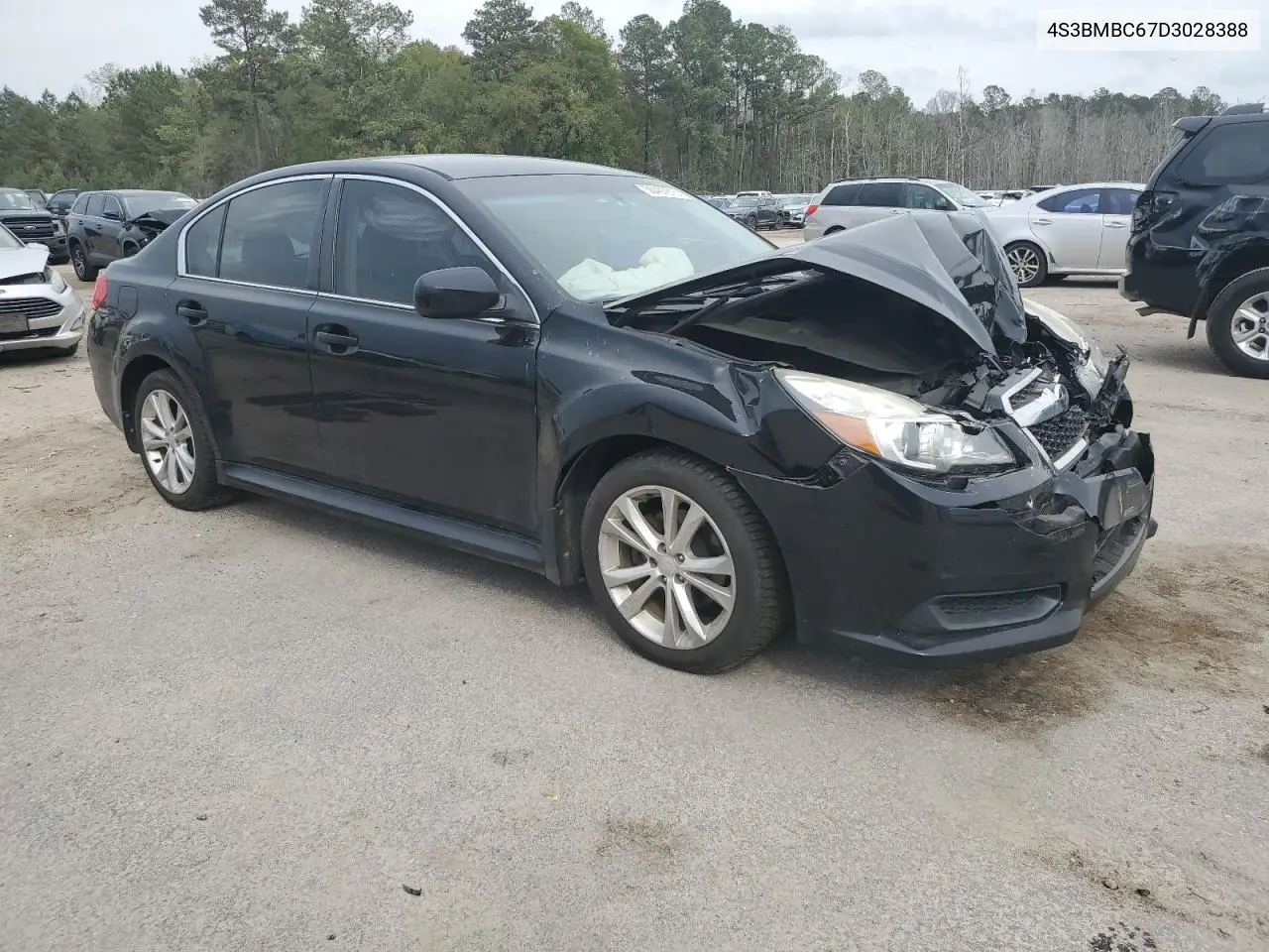 2013 Subaru Legacy 2.5I Premium VIN: 4S3BMBC67D3028388 Lot: 50407815
