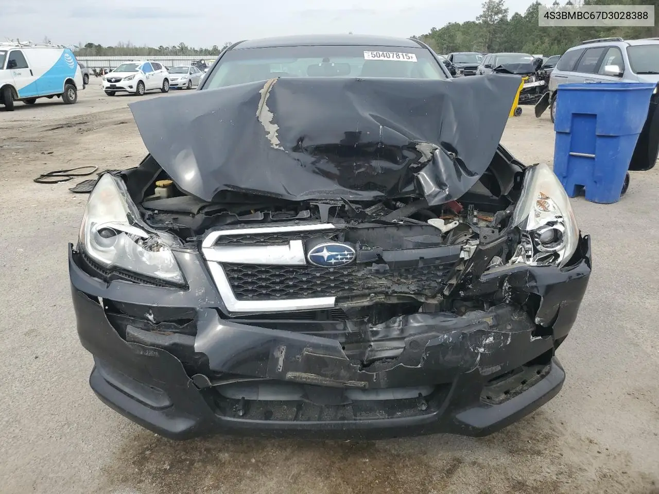 2013 Subaru Legacy 2.5I Premium VIN: 4S3BMBC67D3028388 Lot: 50407815