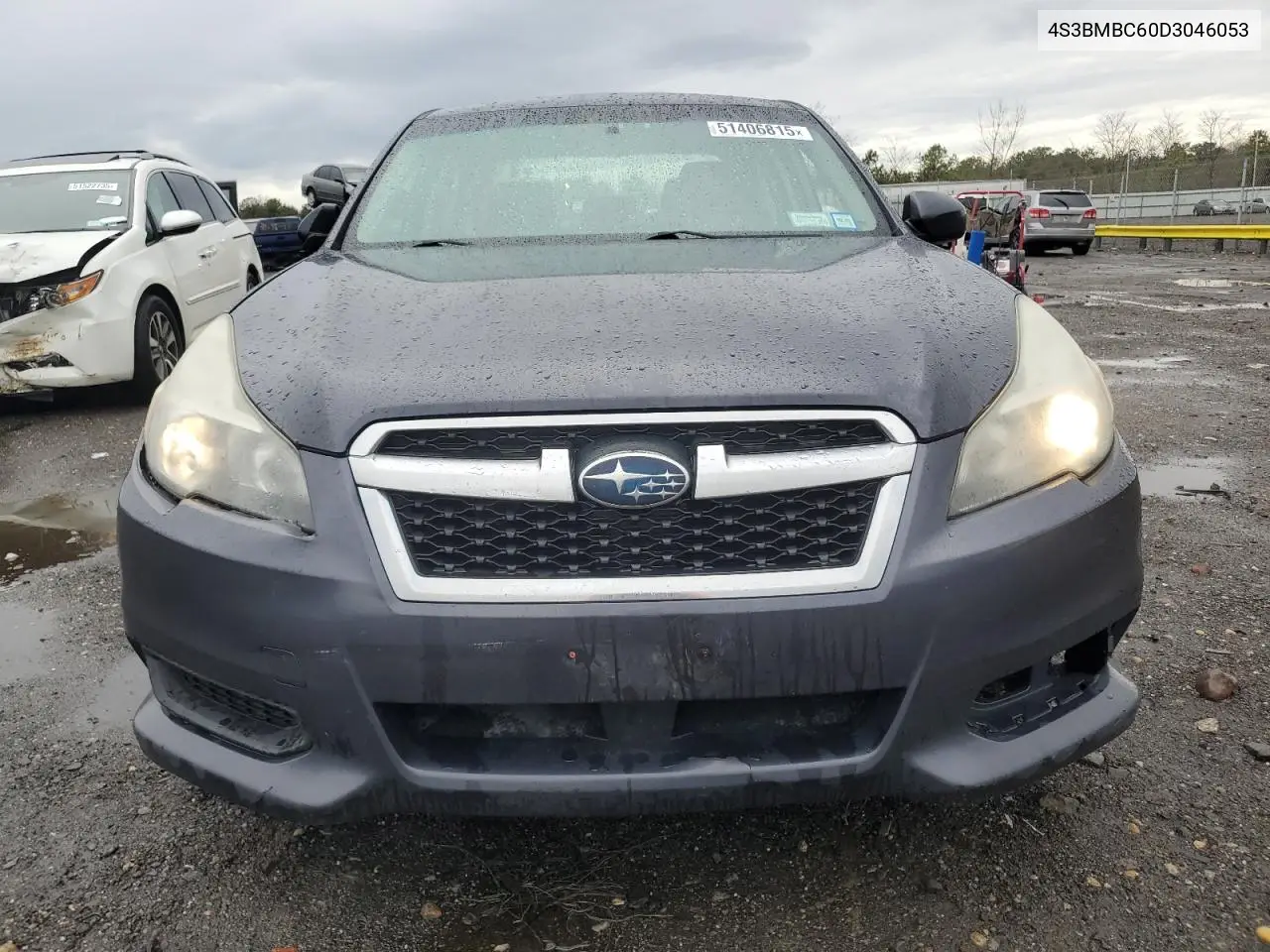 2013 Subaru Legacy 2.5I Premium VIN: 4S3BMBC60D3046053 Lot: 51406815