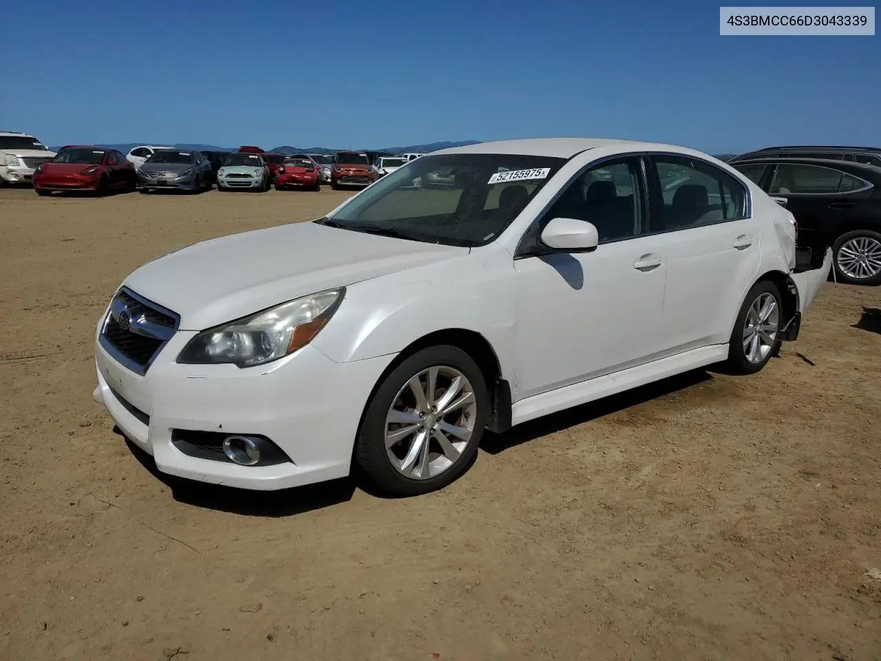 2013 Subaru Legacy 2.5I Premium VIN: 4S3BMCC66D3043339 Lot: 52155975