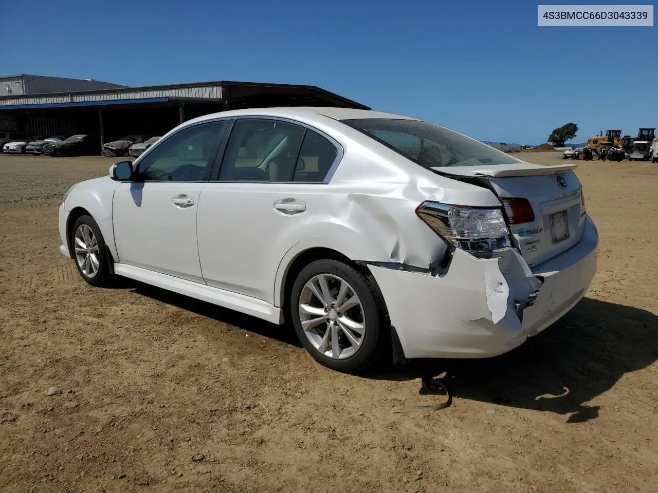 2013 Subaru Legacy 2.5I Premium VIN: 4S3BMCC66D3043339 Lot: 52155975